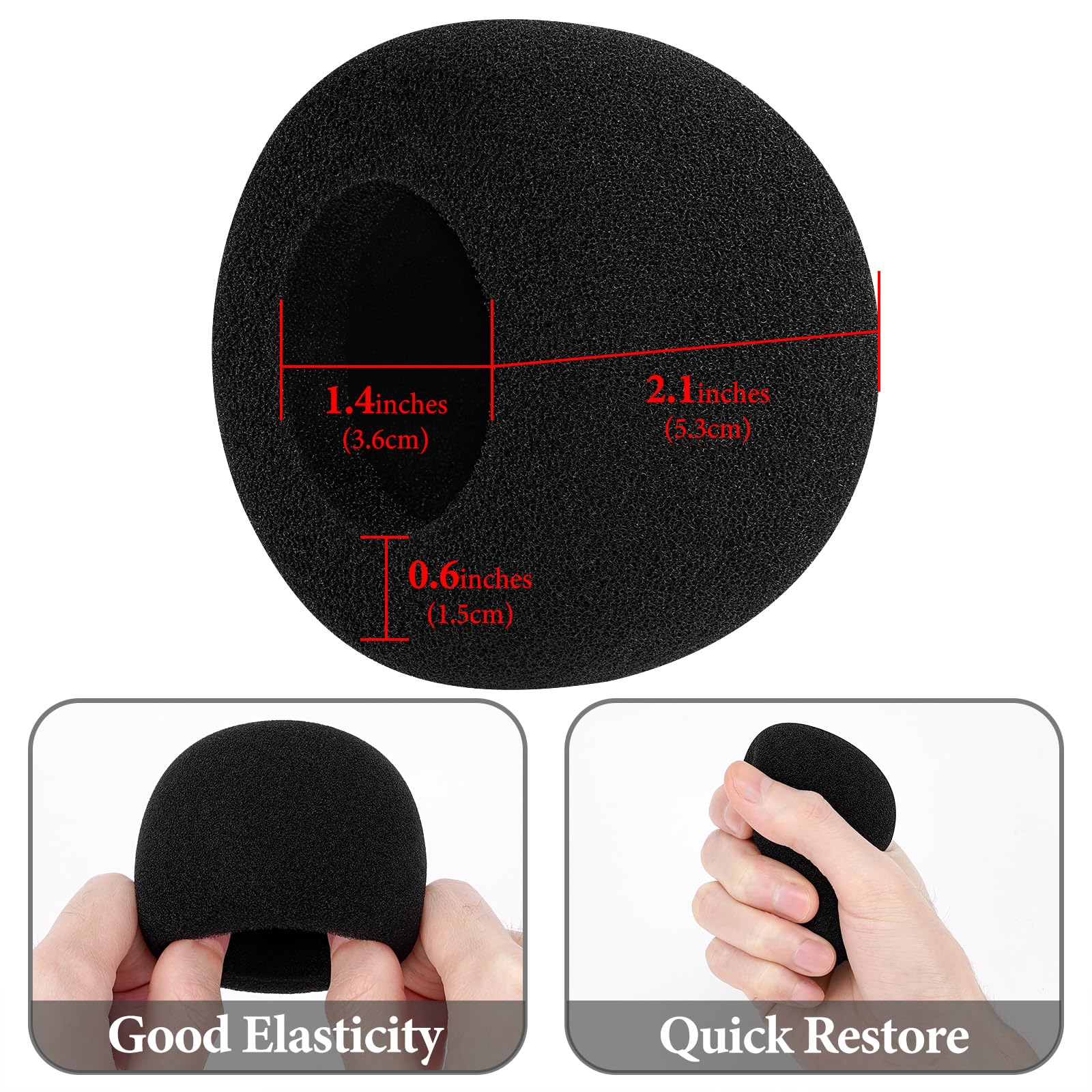 Amazon.com: Geekria for Creators Foam Windscreen Compatible with