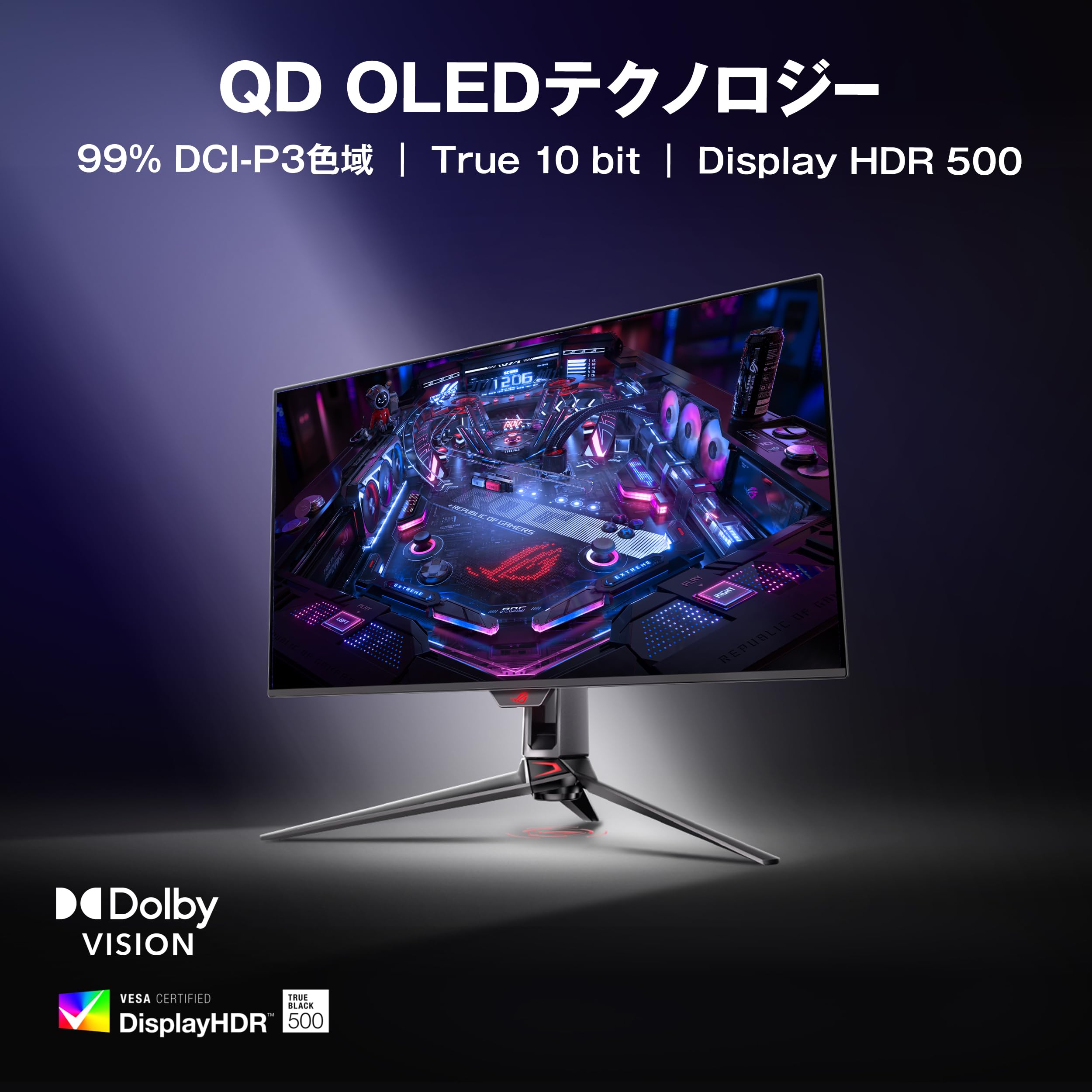 Amazon.co.jp: ROG ゲーミングモニター/ROG Swift OLED PG32UCDM3 / 32