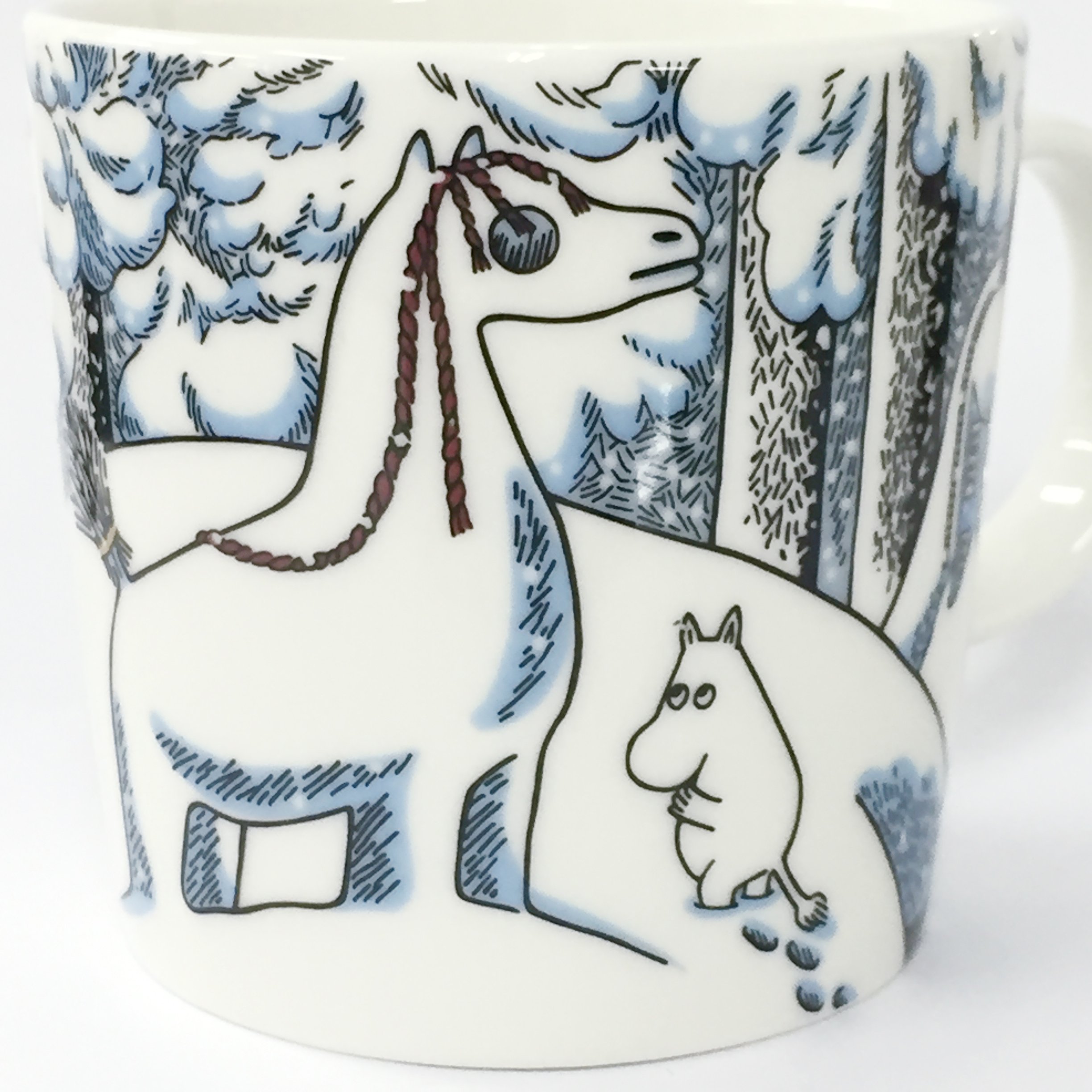 ムーミンマグ 2007 冬 ＊ アラビア マグカップ 販売終了】Moomin (ムーミン) | ウィンターマグ | Arabia (アラビア)