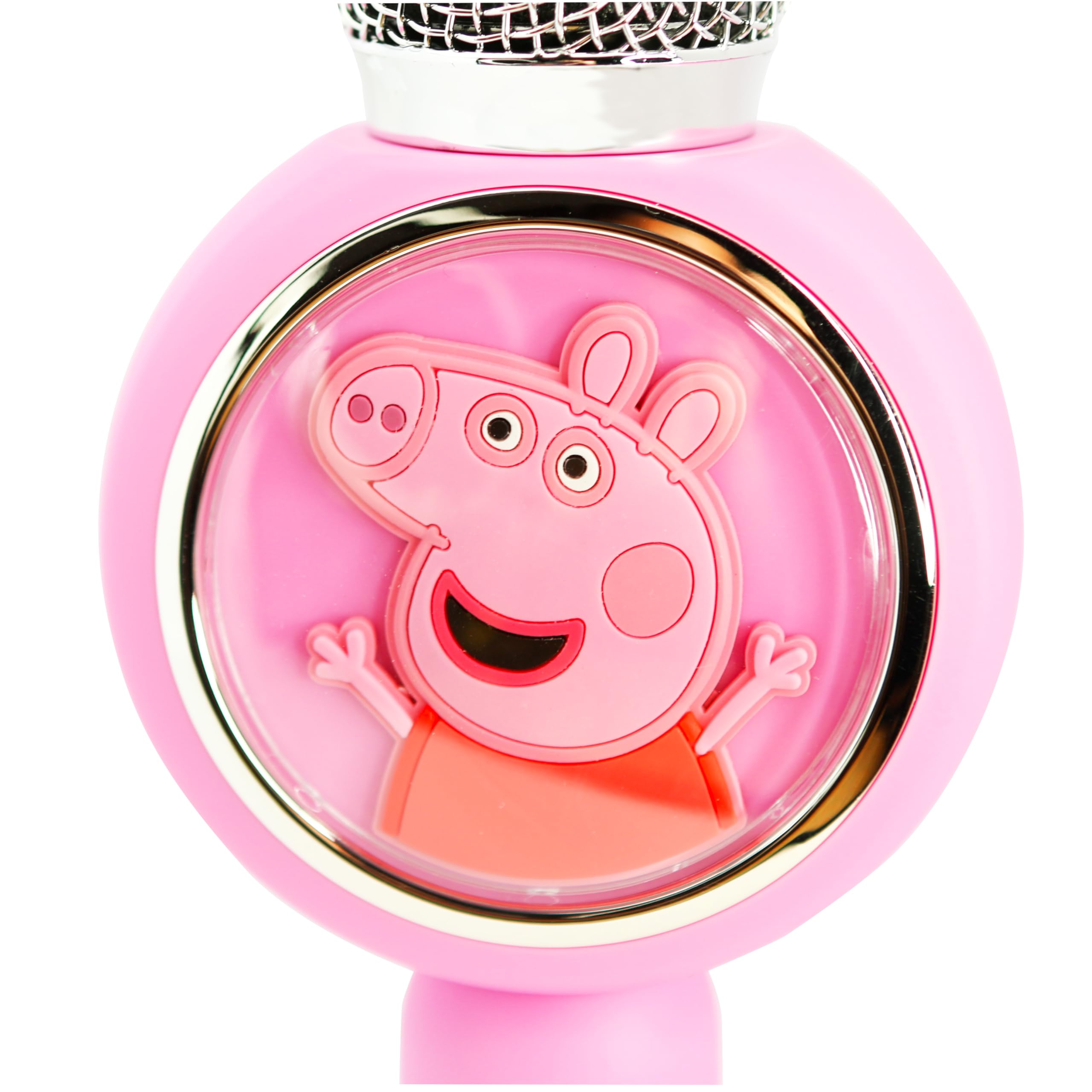OTL Technologies Microfono Karaoke con altoparlante wireless Peppa Pig con luce LED POPSING colore rosa
