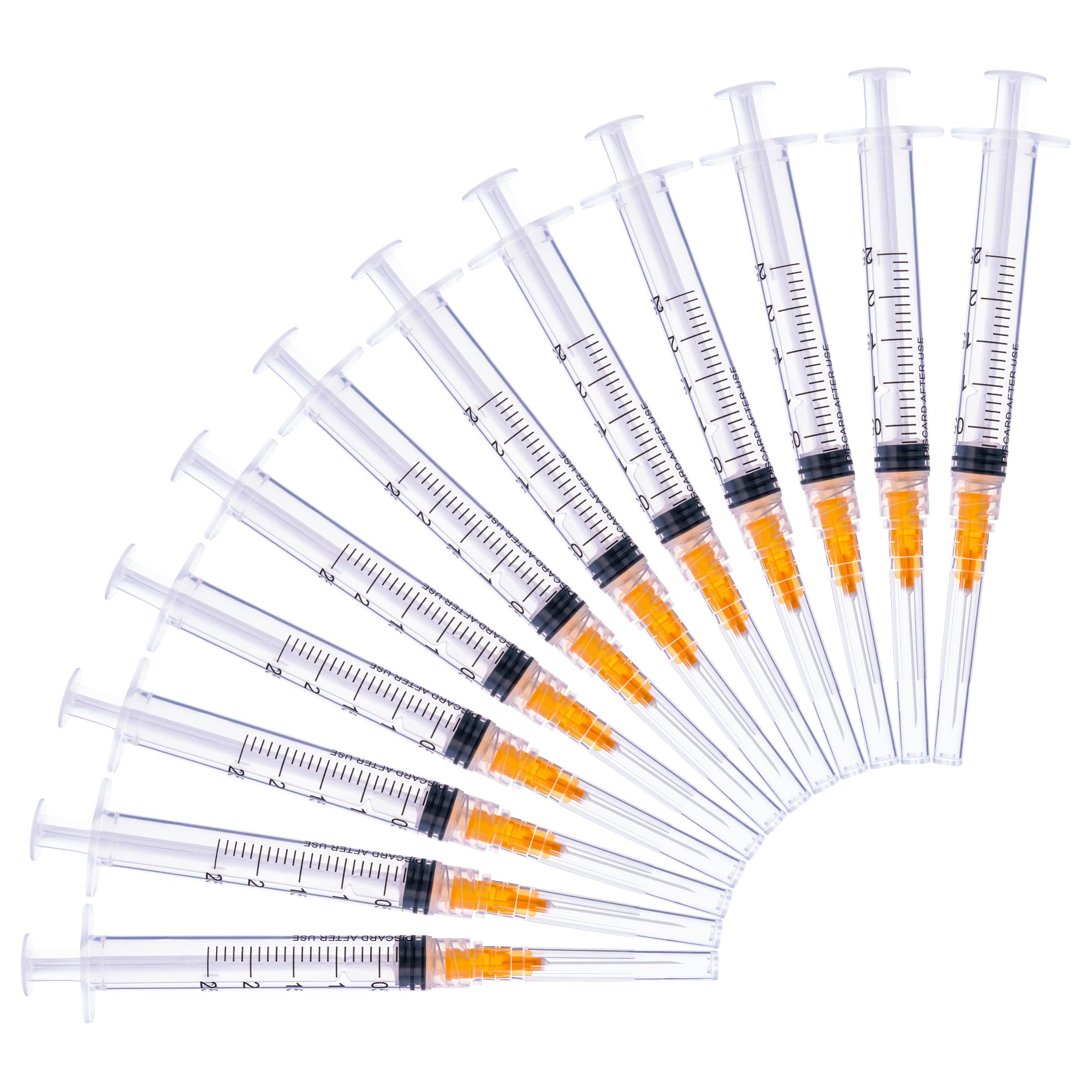 3ml Syringes with 23G 1 Inch Needles Luer Lock Disposable Syringe for Liquids, Individually Wrapped, Pack of 50 — Amazon image 10