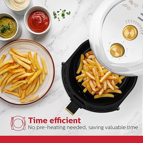 Miniatura 3 de Holstein Housewares Freidora de aire de 4.8 cuartos de galón conveniente y fácil de usar con funciones óptimas de cocción para freír, hornear, asar