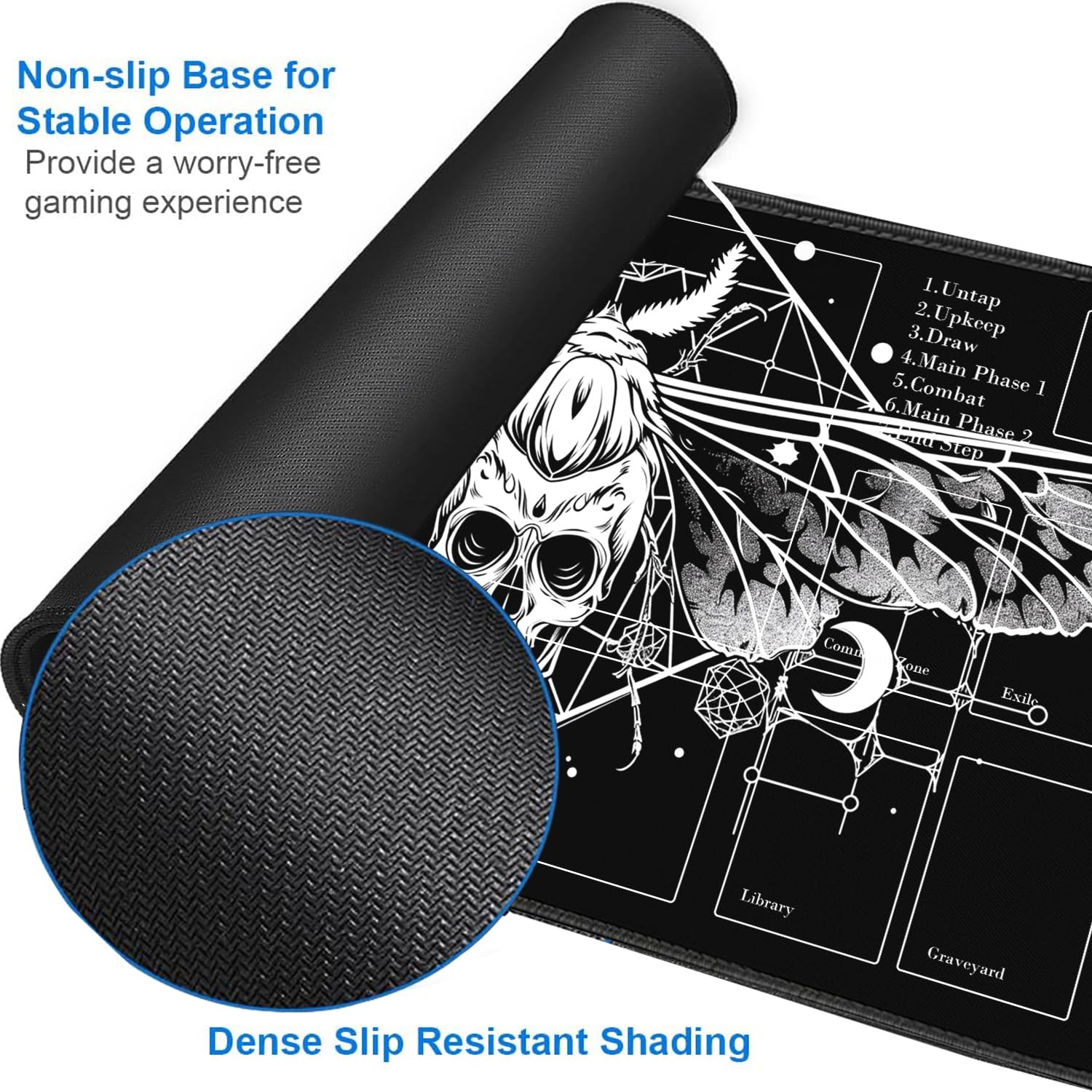 MTG ウルトラプロ プレイマット　5本セット Amazon.co.jp: TCGプレイマット ウルトラプロプレイマット ゾーン付き