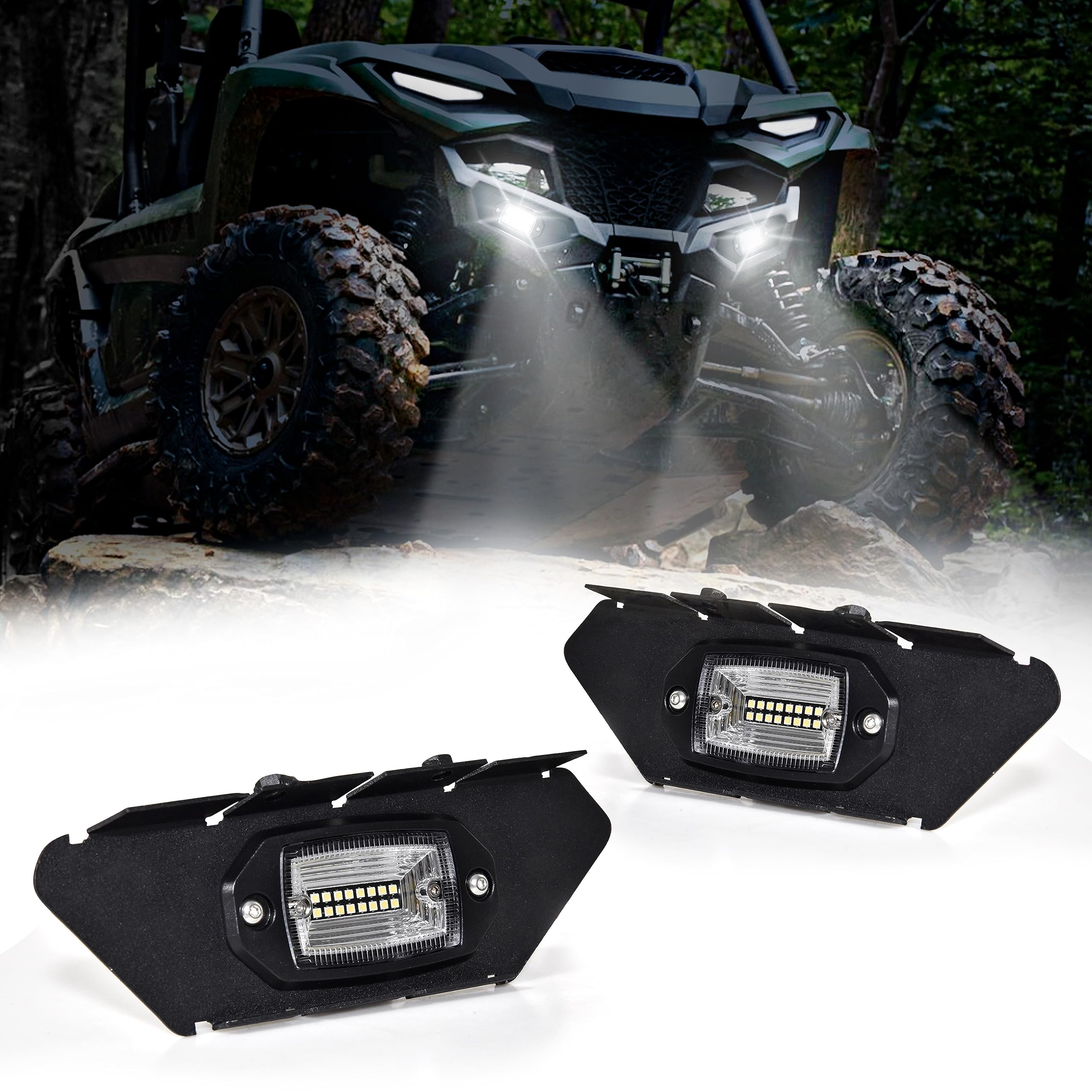 Amazon.com: KAITIMOTO LED Front Bumper Cover Lights for Yamaha RMAX ...