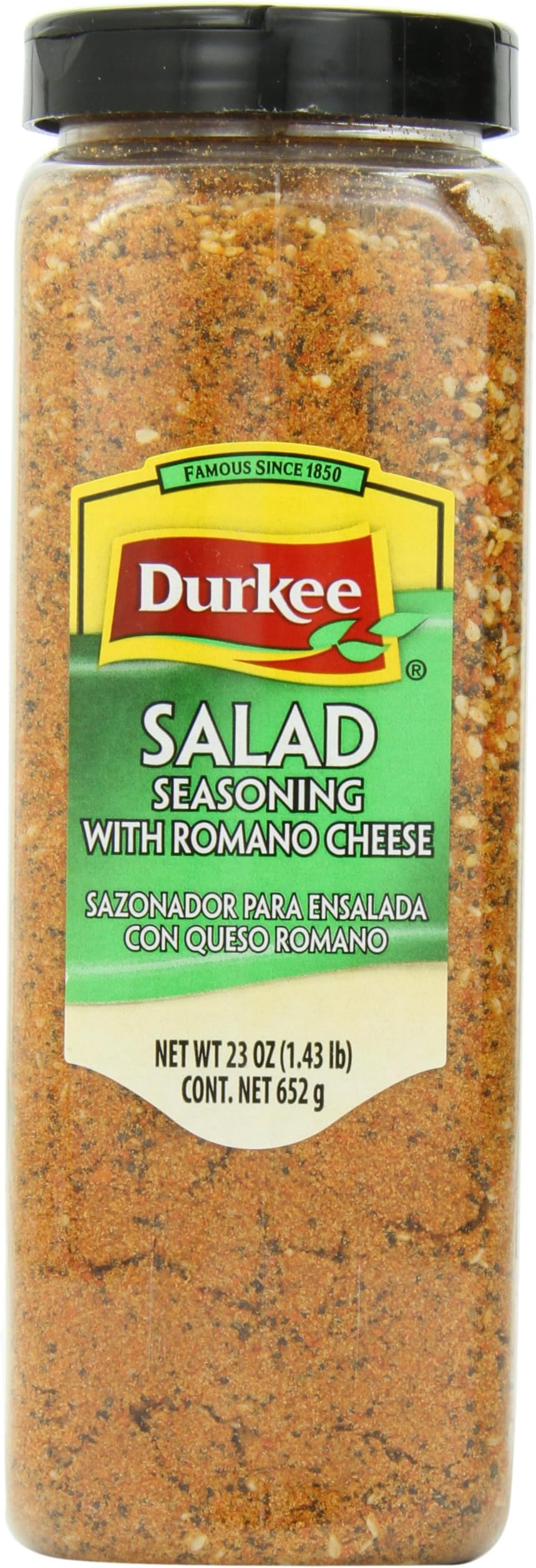 Durkee Salad Seasoning with Romano Cheese, 23-Ounce