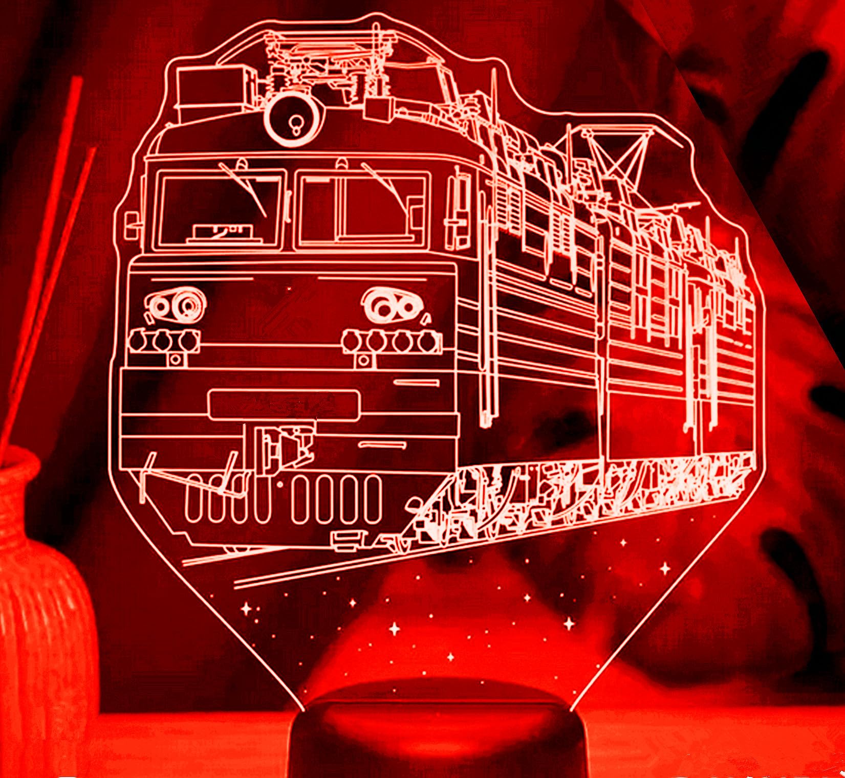 Nastrojowe światło 3D, 16 kolorów, USB, lampa stołowa LED, prezent do domu, na imprezę, urodziny, prezent