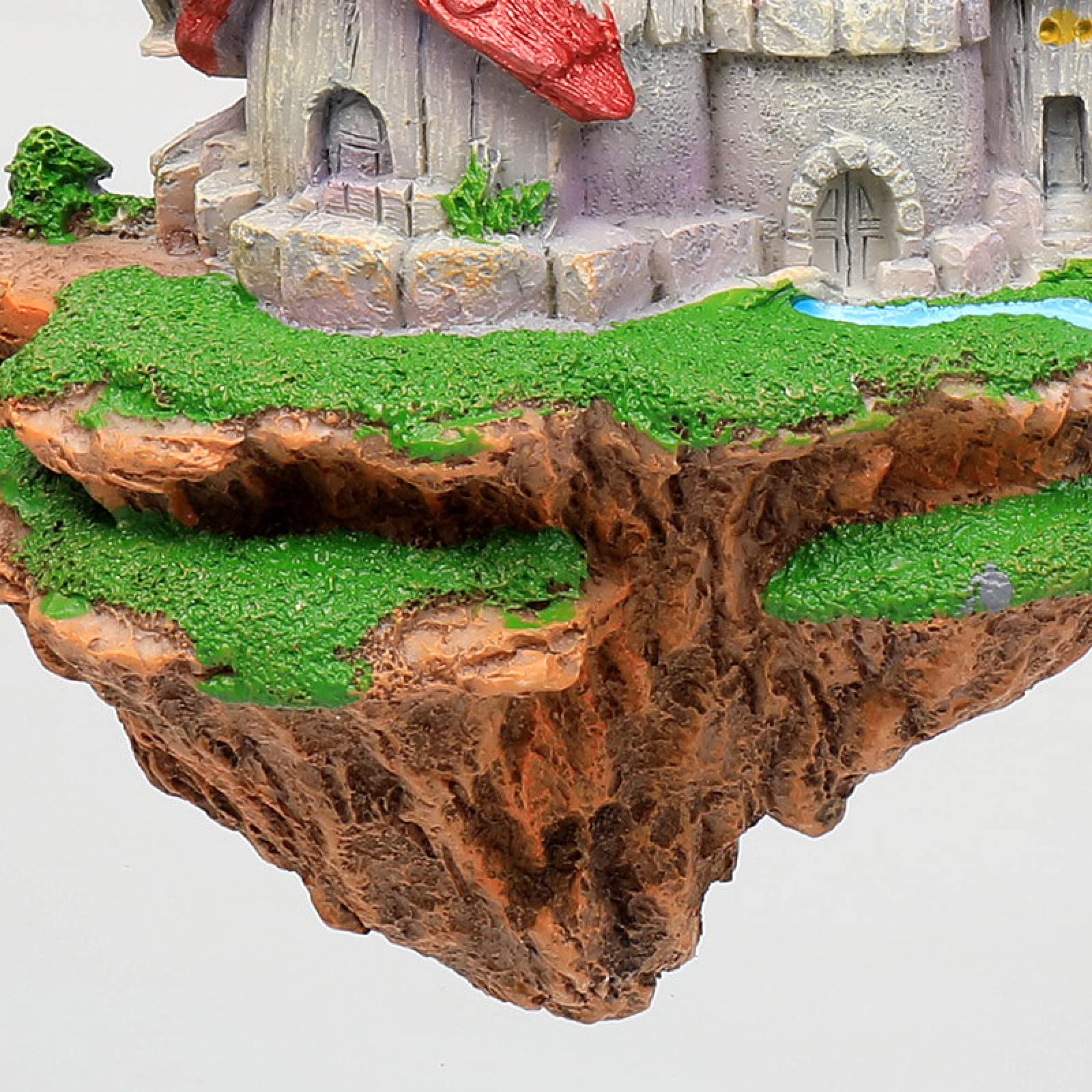Decorazioni Acquario Arredamento Acquario Arredi Per Acquario 12 * 4,5 Cm Simulazione Decorazione Acquario Decorazione Paesaggistica Rockery Decorazione Acquario Casa Dimensioni Castello Cielo In Stil