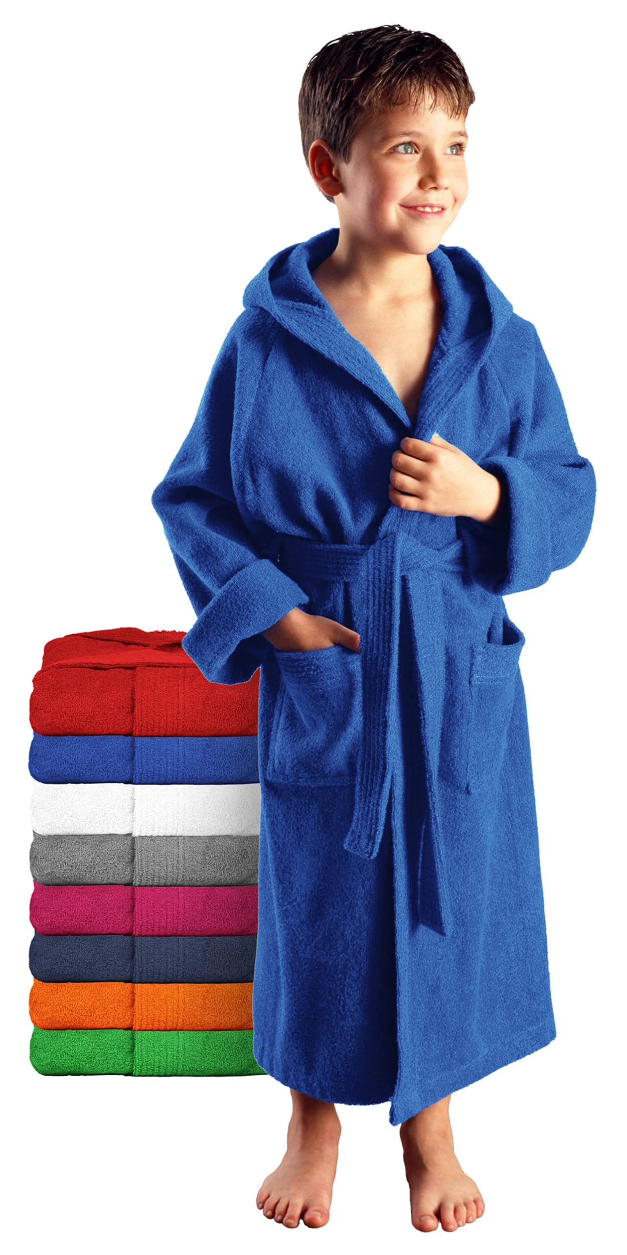 Arus Child’s Bathrobe, 152, Royal Blue