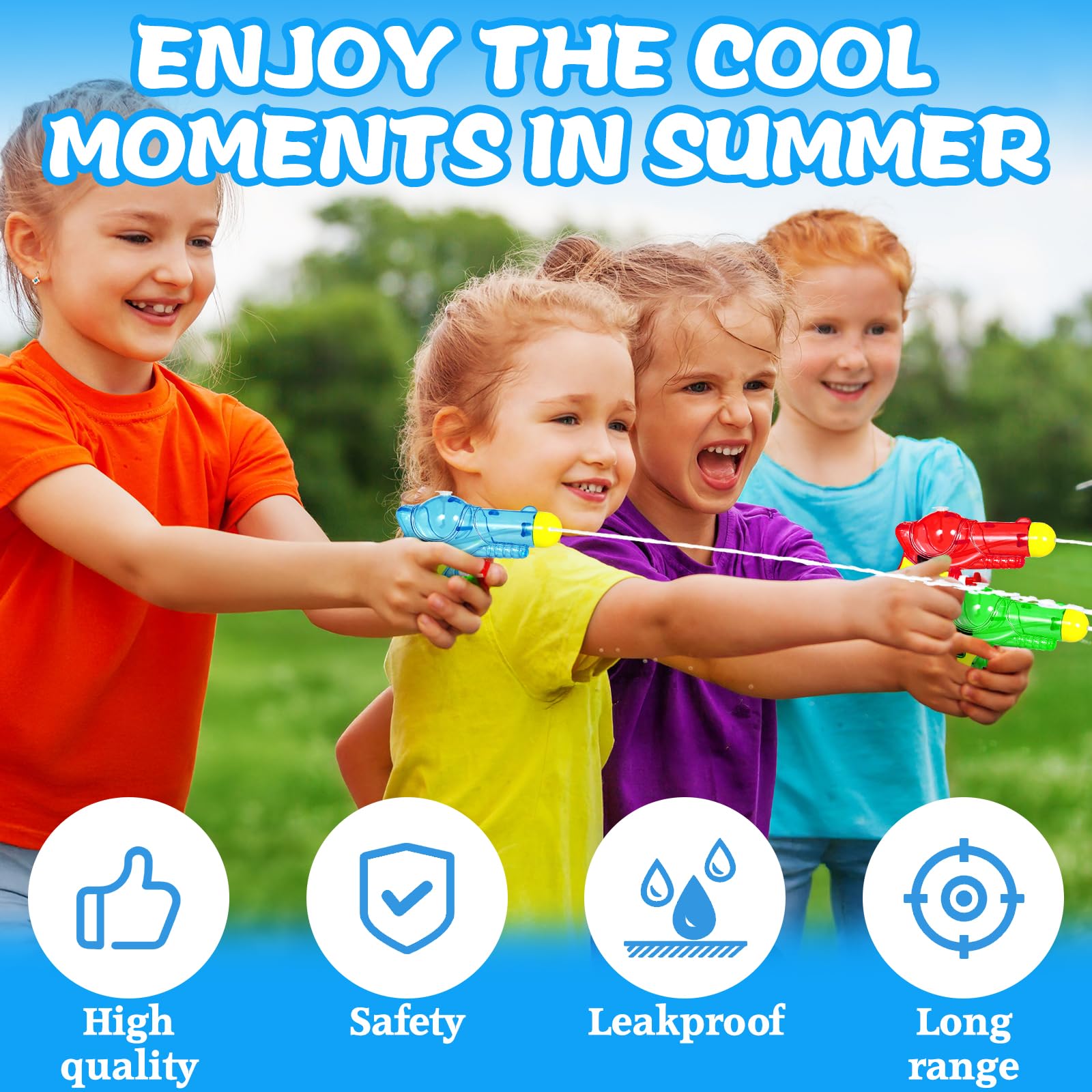Wasserpistole Klein, 10 Stück Mini Wasserpistole, Mini Wasserpistolen Für Kinder Ab 3 4 5, Water Gun, Wasserspritzpistole Klein Wasserspielzeug Kinder Outdoor Für Sport, Pools, Strände