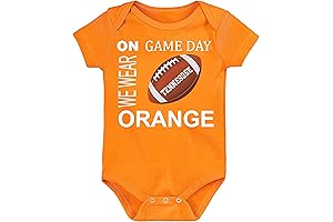 Tennessee Vols Baby Clothes Tennessee Football On Gameday Baby Bodysuit - Orange