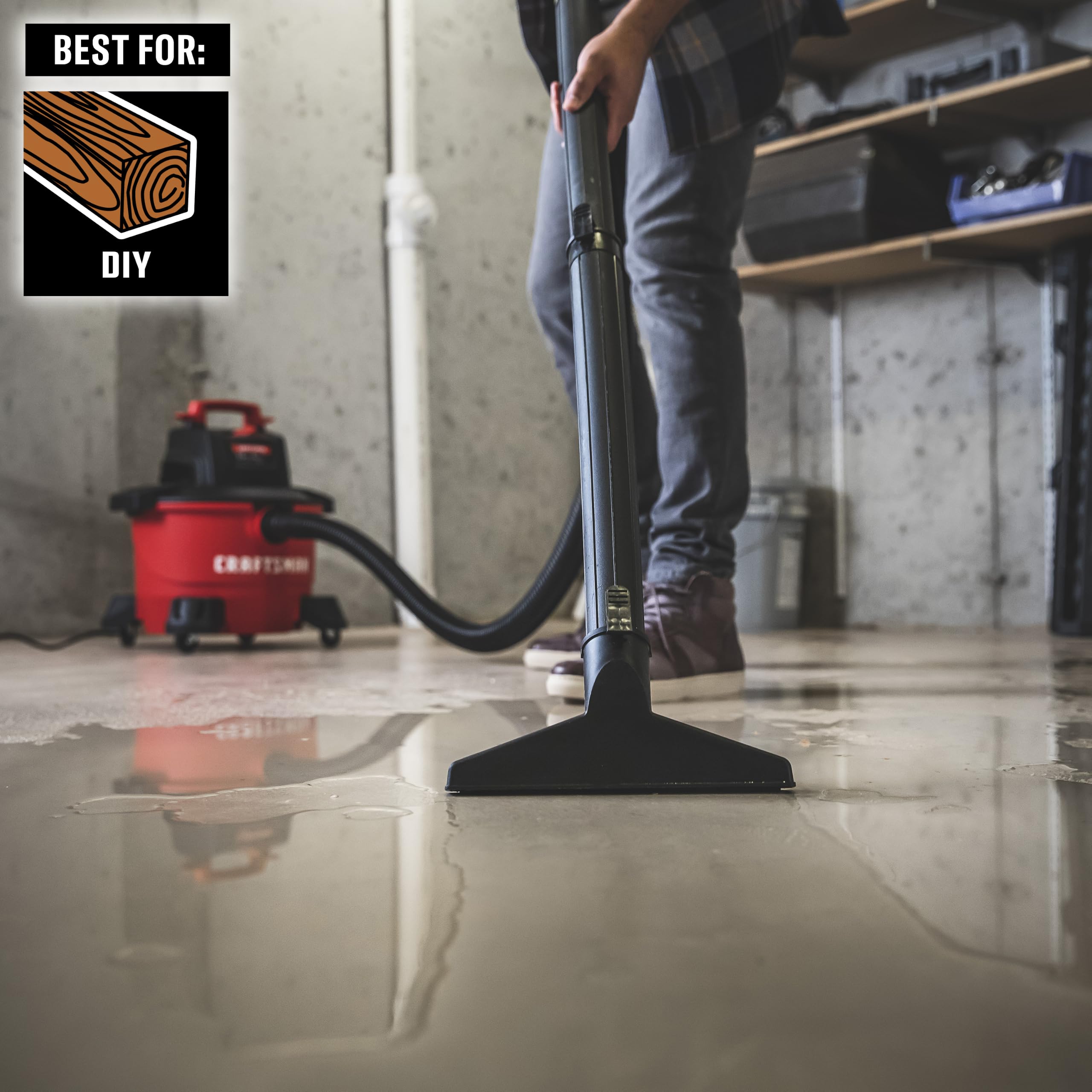 CRAFTSMAN Wet Nozzle - Clean Wet Messes -6
