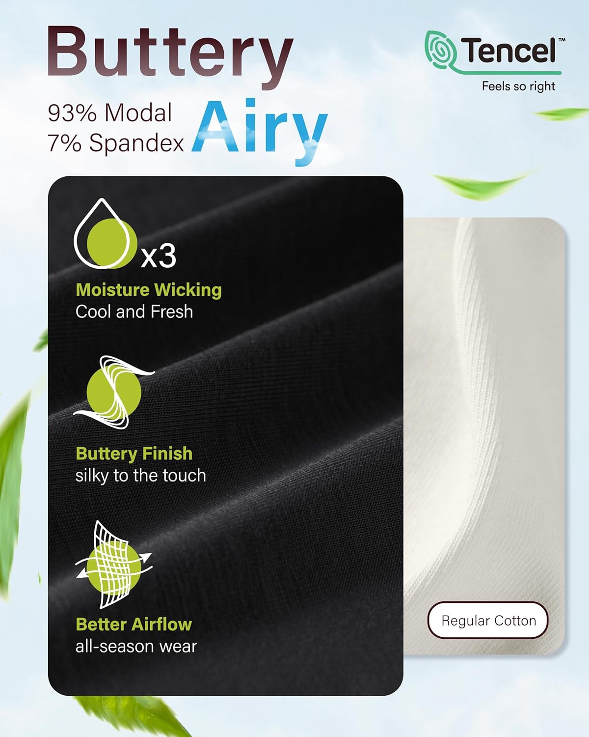 Neione Women High-Waisted Underwear No Show Panties Breathable Modal Full Briefs Moisture Wicking - Image 5