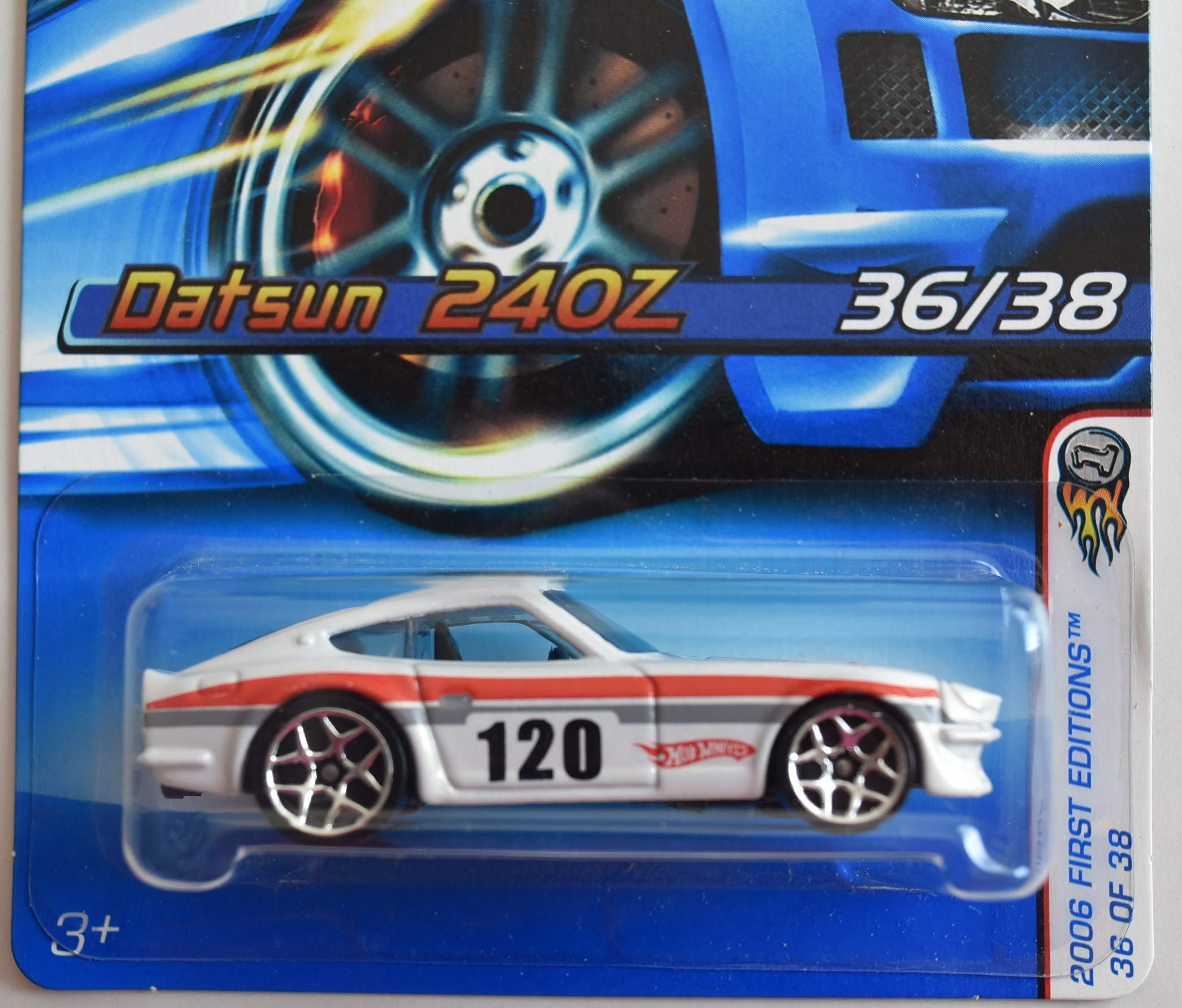 Amazon.com: Hot Wheels 2006 First Editions 36 of 38, White Datsun
