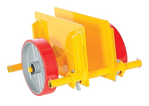 Miniatura 4 de Vestil PLDL-ADJ-8PS Plataforma de panel ajustable, ruedas de poliéster en acero, capacidad de 1000 libras, 21 pulgadas de largo x 15 pulgadas de