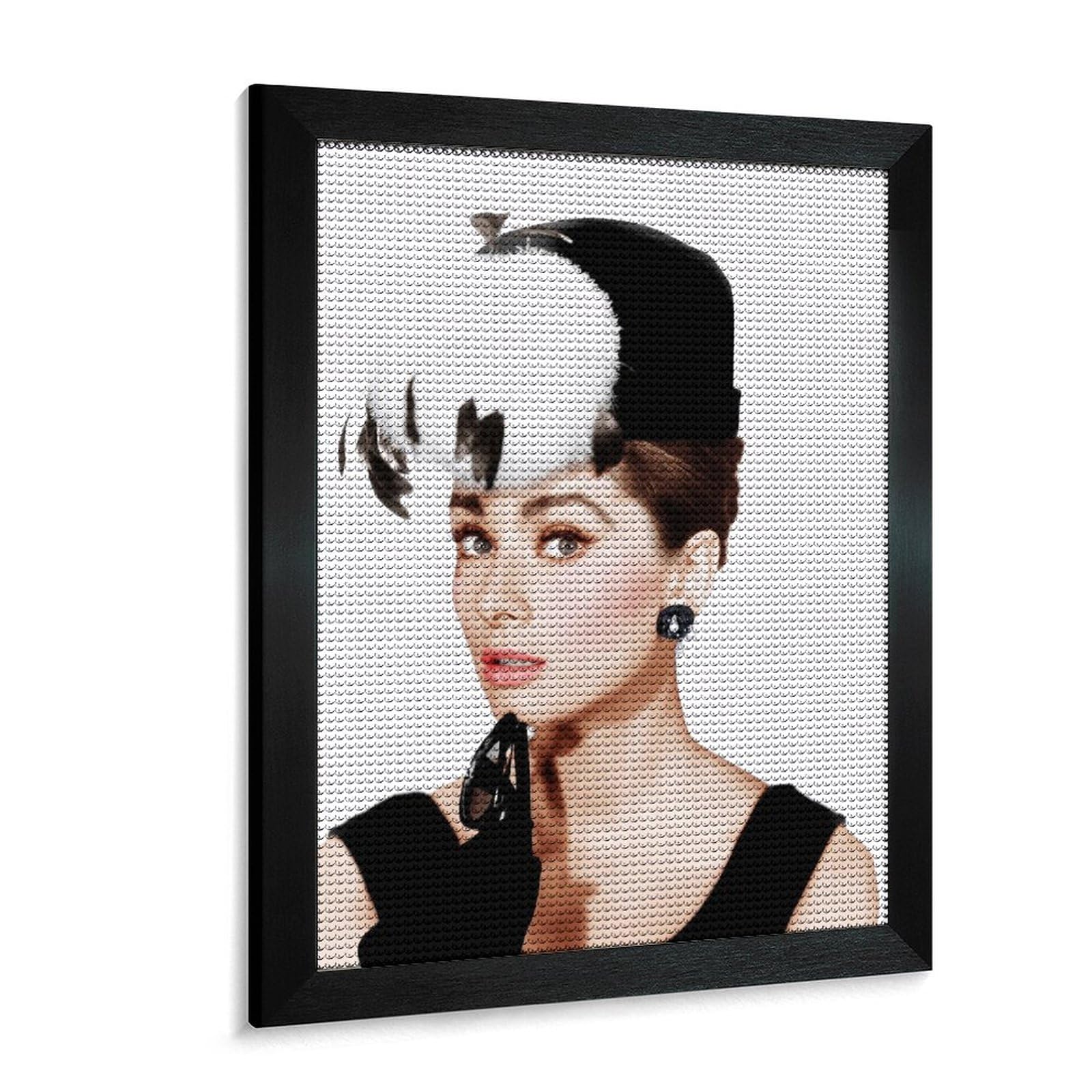 絵画『オードリー・ヘップバーン』ヘイ平山画 オードリーヘップバーン