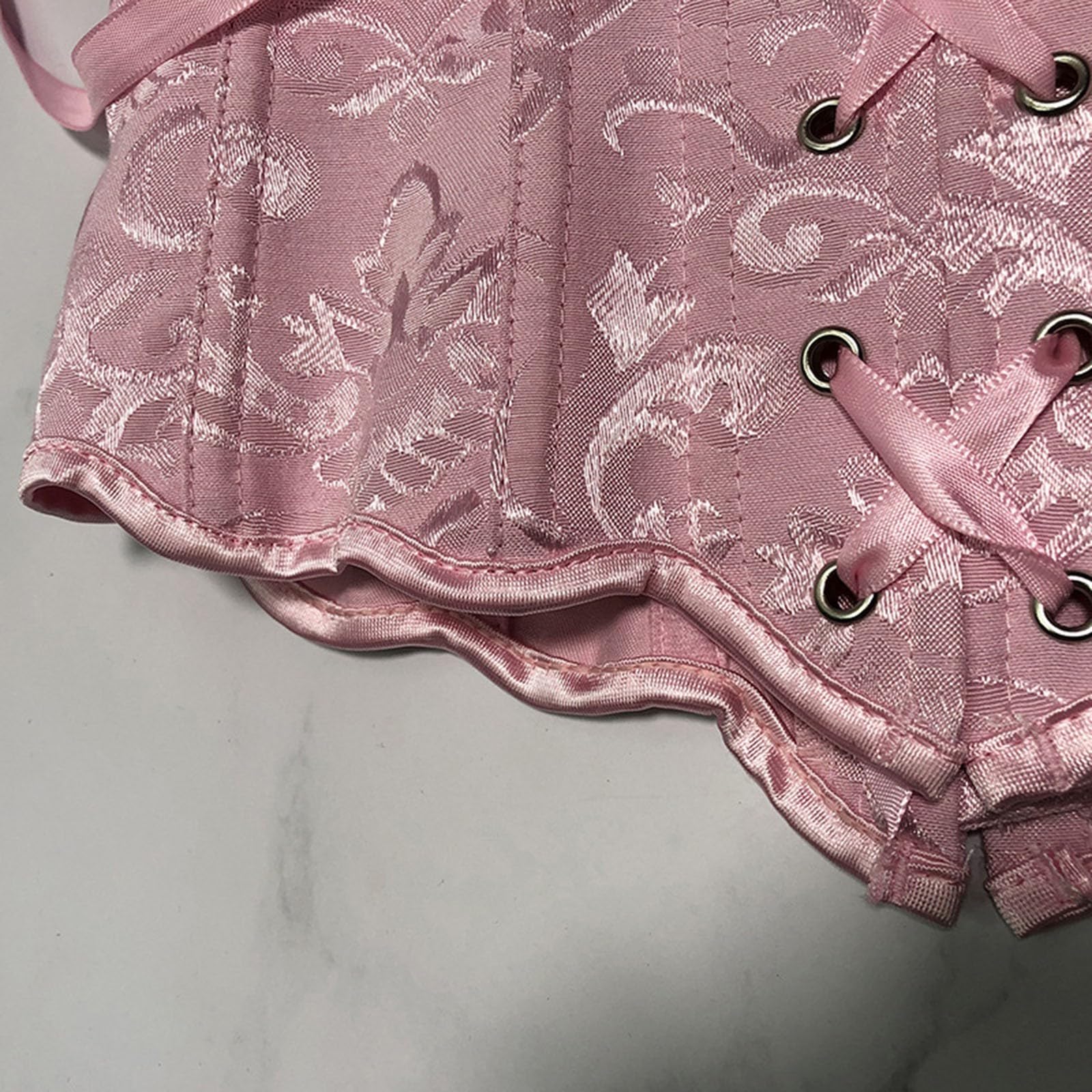 Genérico Corsé con tirantes ajustables y ligas de sujeción realza el busto con varillas internas para una silueta estilizada lencería femenina ideal para modelar curvas