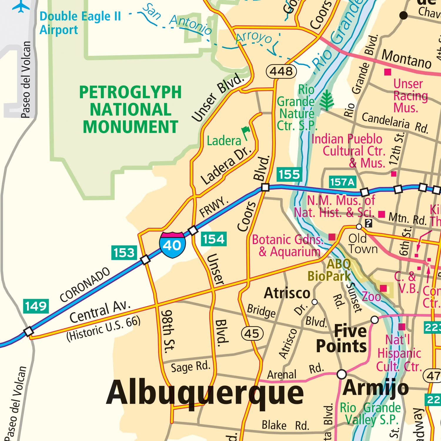 Rand McNally Easy to Fold: New Mexico State Laminated Map - Image 6