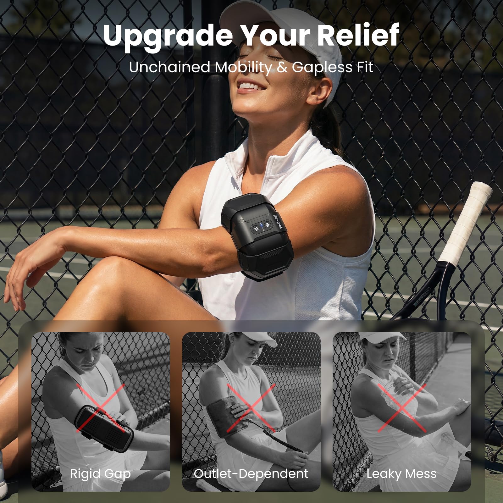BOB AND BRAD ThermArmor: Heat & Cold Therapy Pad -5 BOB AND BRAD ThermArmor: Heat & Cold Therapy Pad -5