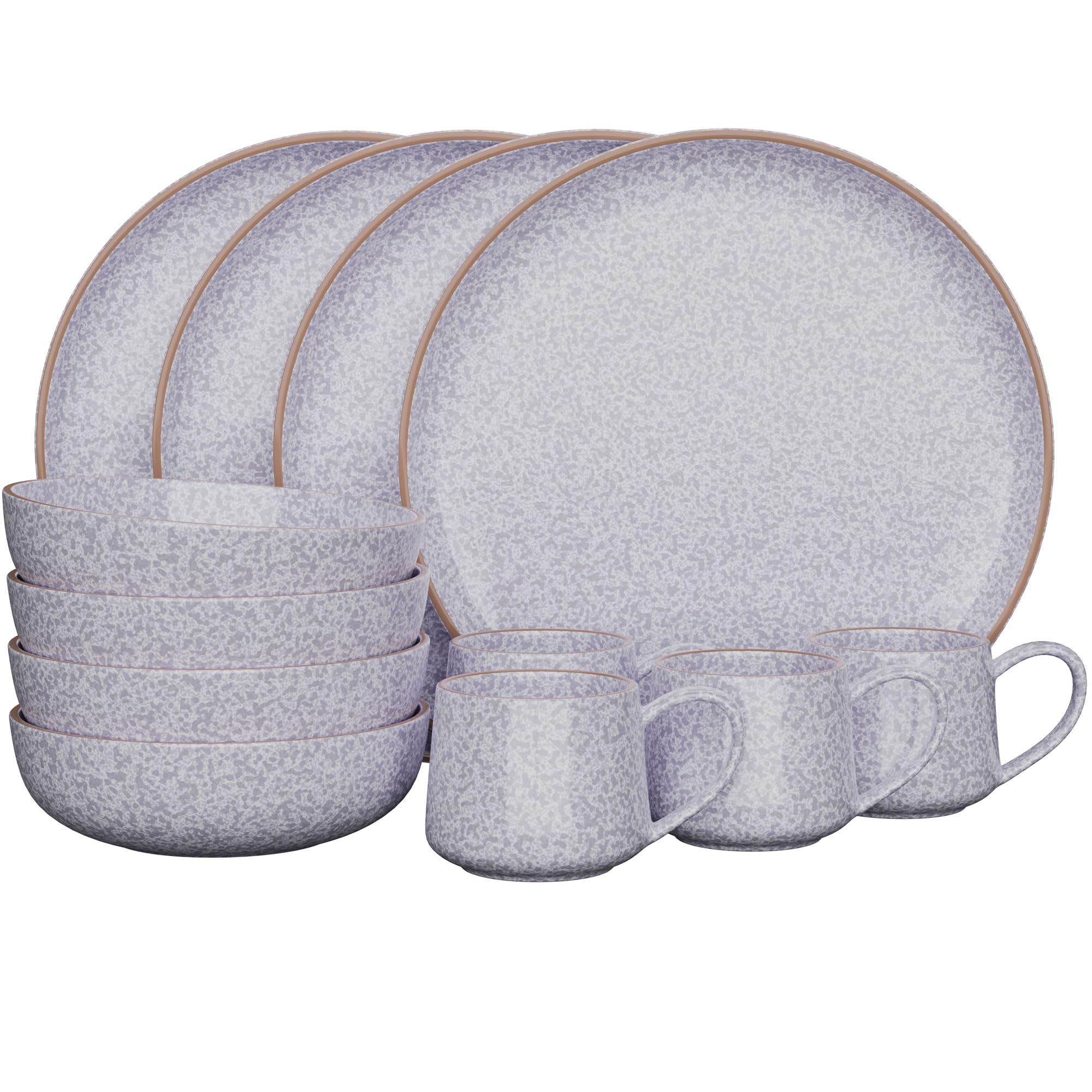 Amazon.com | American Atelier 12 Pc Dinnerware Set | Stoneware