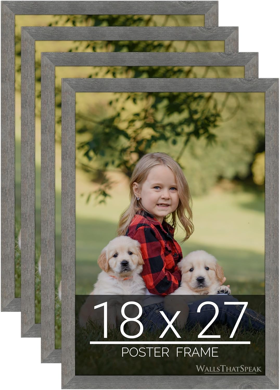 wallsthatspeak 18x27 American Barn Picture Frame for