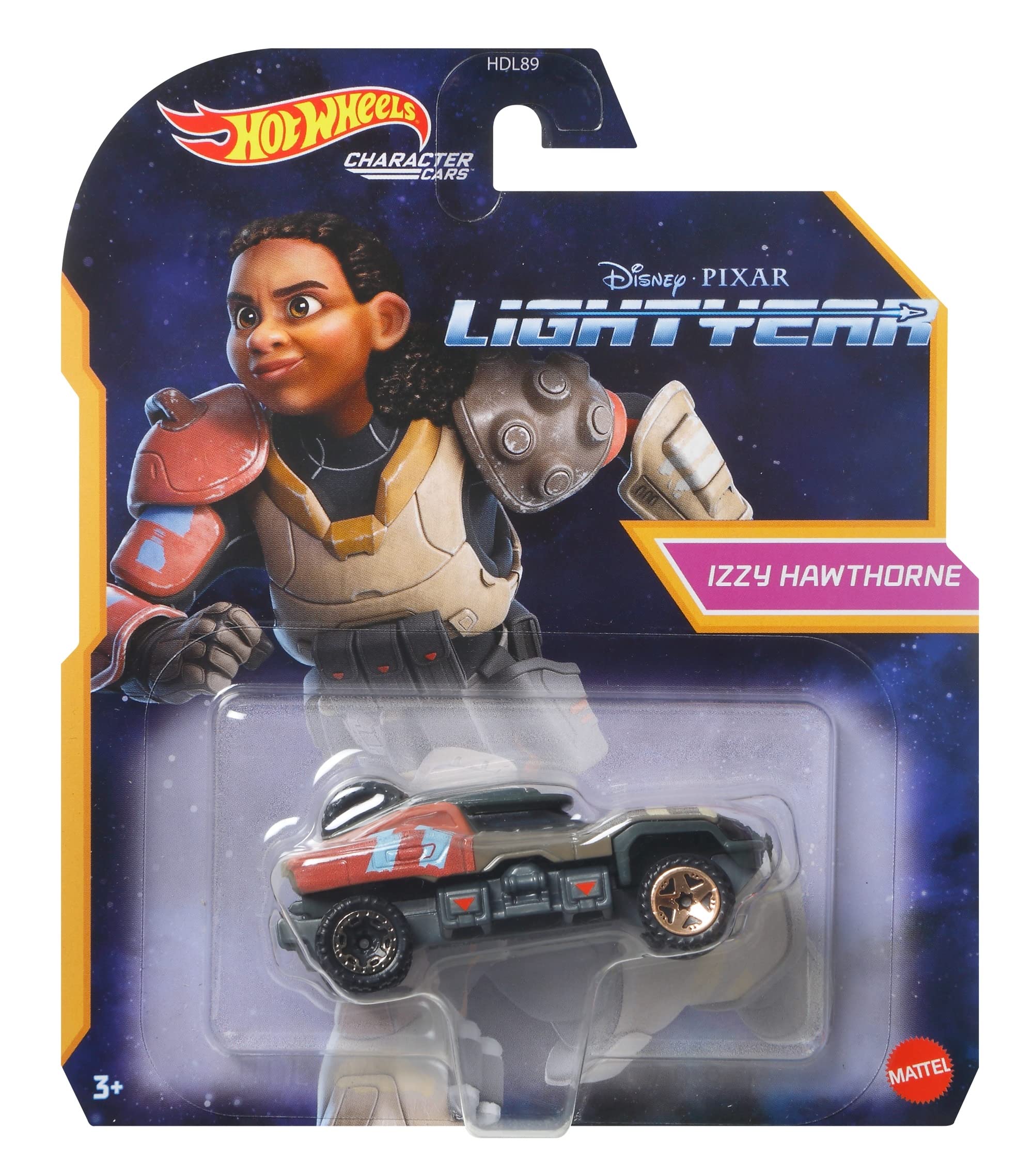 Hot Wheels Izzy Hawthorne - Lightyear Character Car (2022) 1/64 Scale Die-Cast Toy - View #9