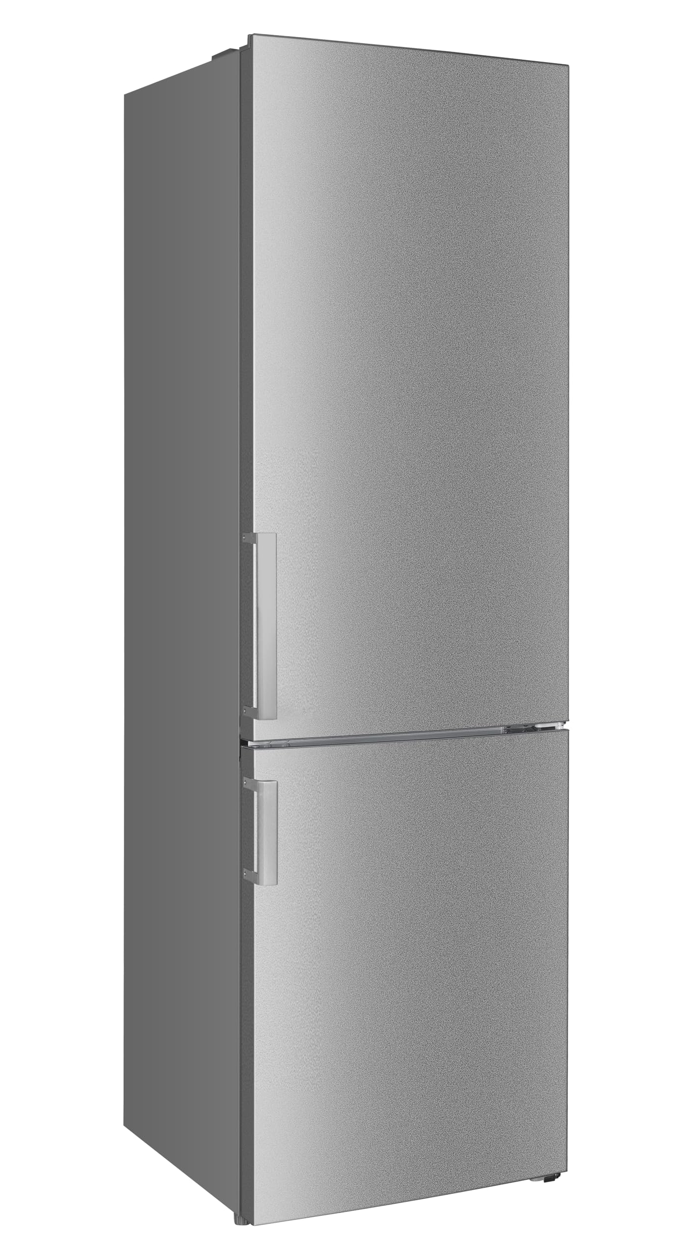 PKM BKG55HNFCIX lodówko-zamrażarka | Inox Design | 182 l chłodzenia | zamrażanie 71 l | klasa efektywności energetycznej C | oświetlenie LED | tryb szybkiego zamrażania | 141 kWh | wolnostojąca