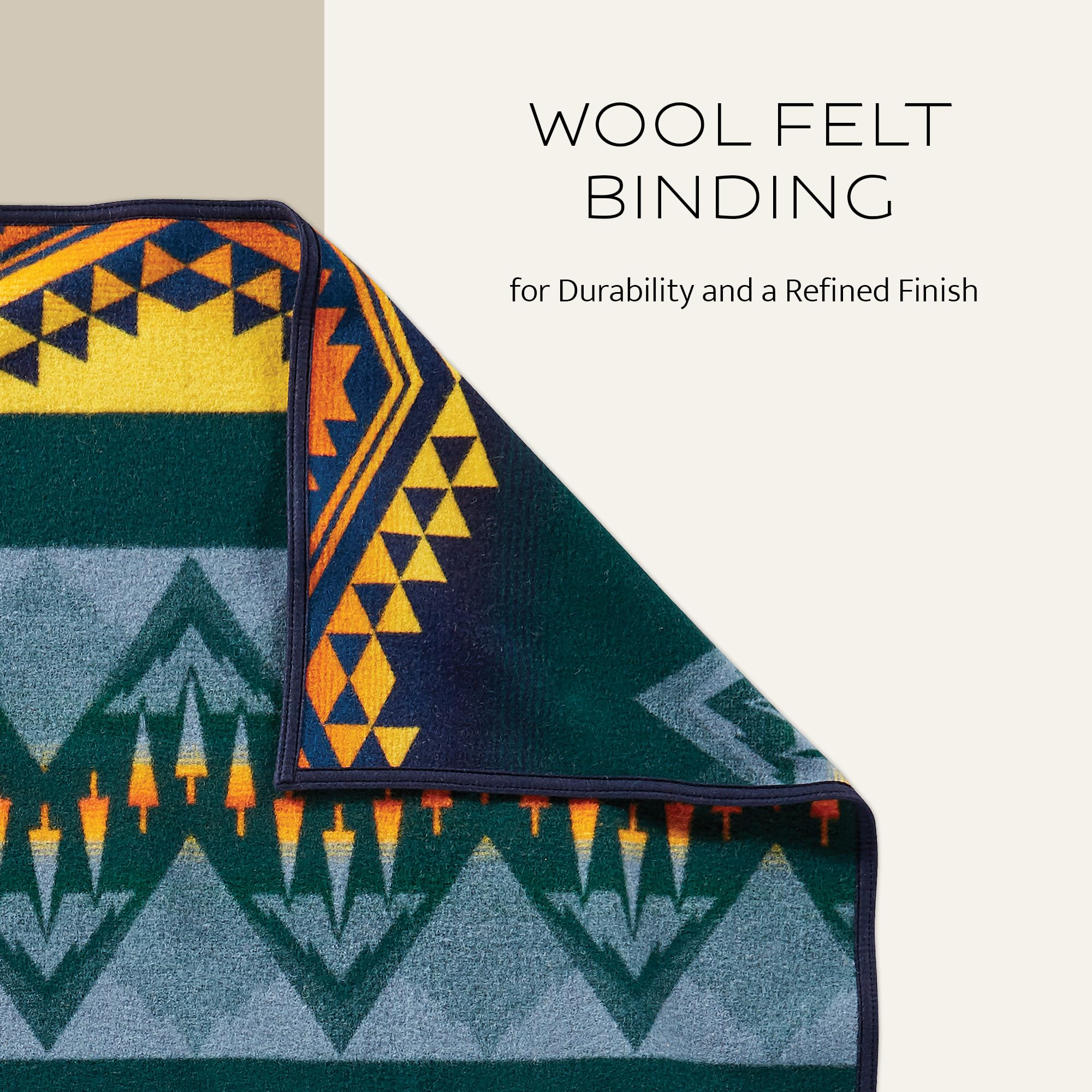 Amazon｜Pendleton ジャカード起毛スローブランケット 64インチ