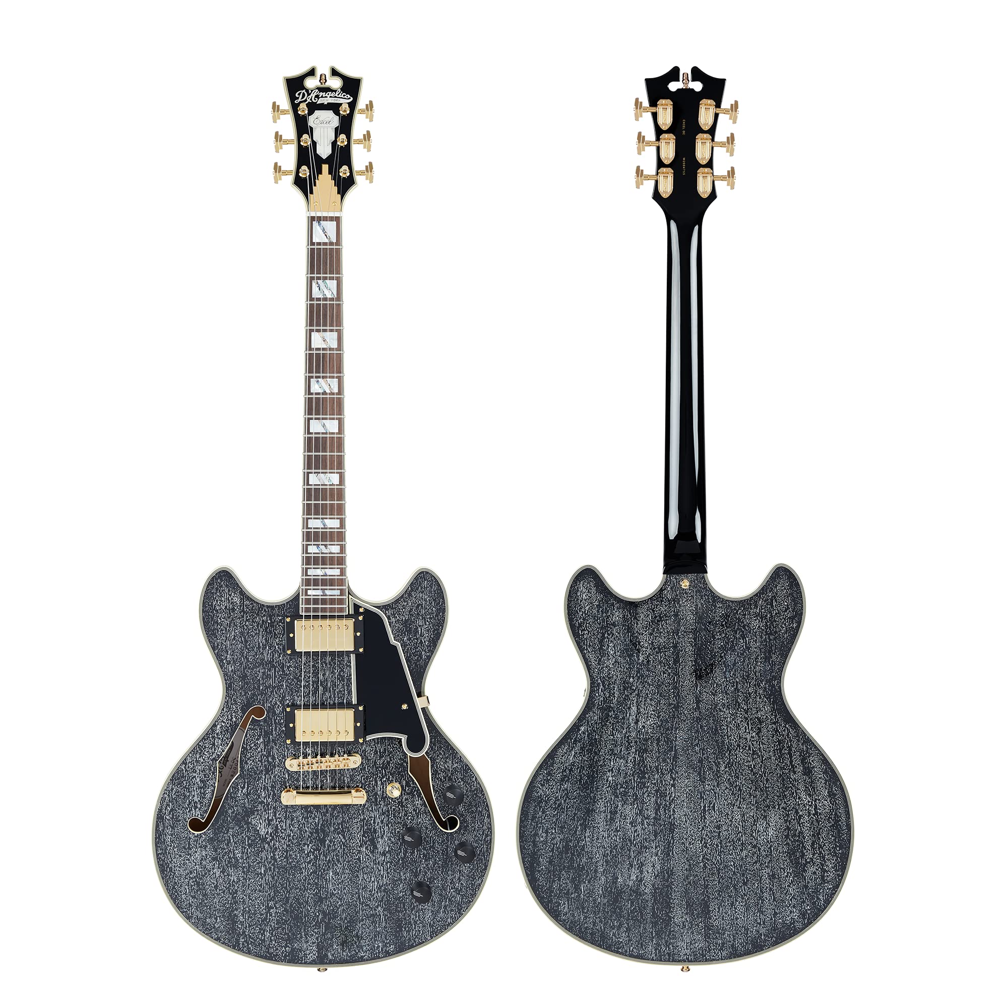 Amazon | D'Angelico Excel DC, Black Dog | エレアコギター