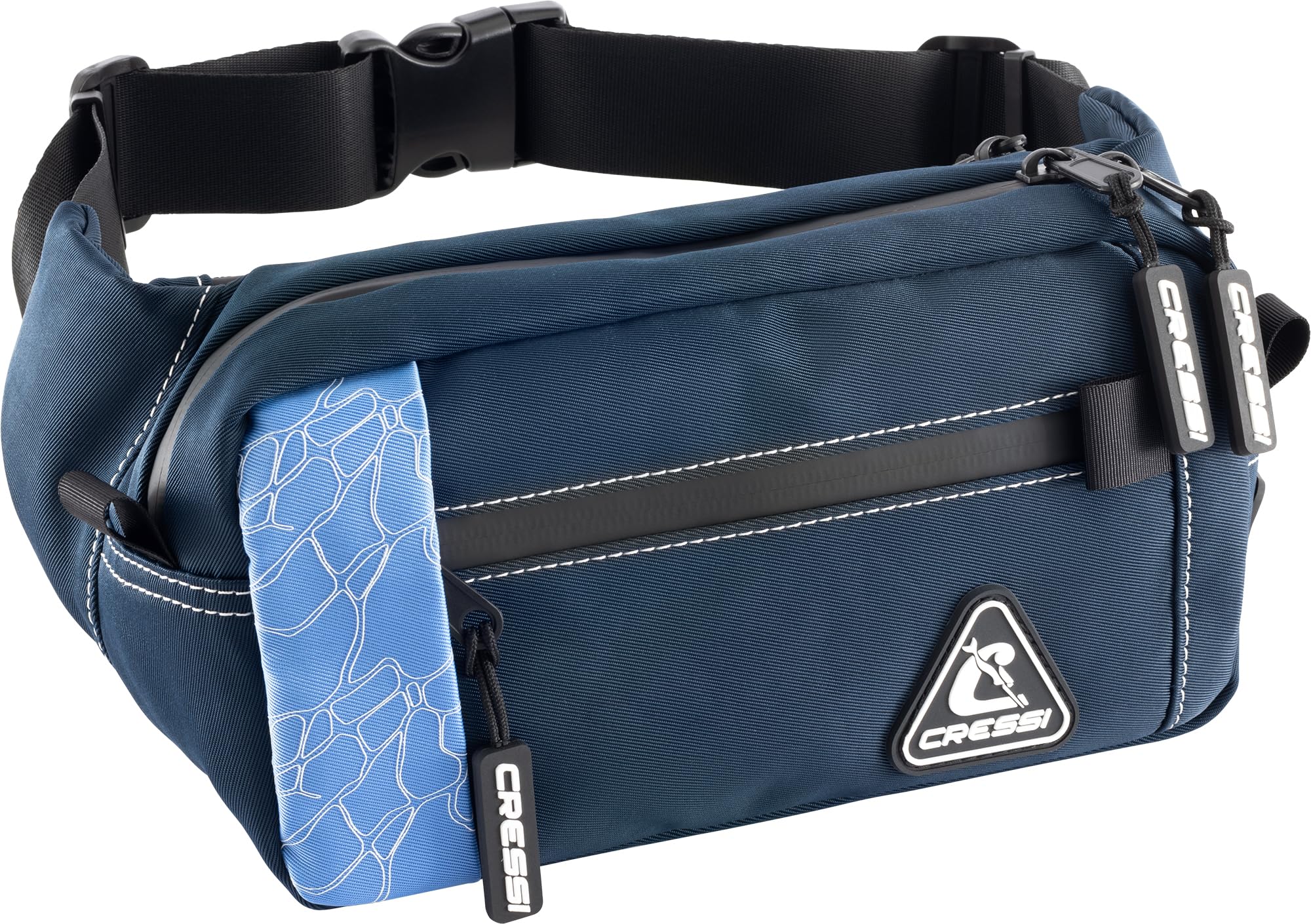 CRESSI Koala Pouch Blue - Riñonera Unisex Repelente al Agua para Actividades acuáticas, Azul, Taille Unique