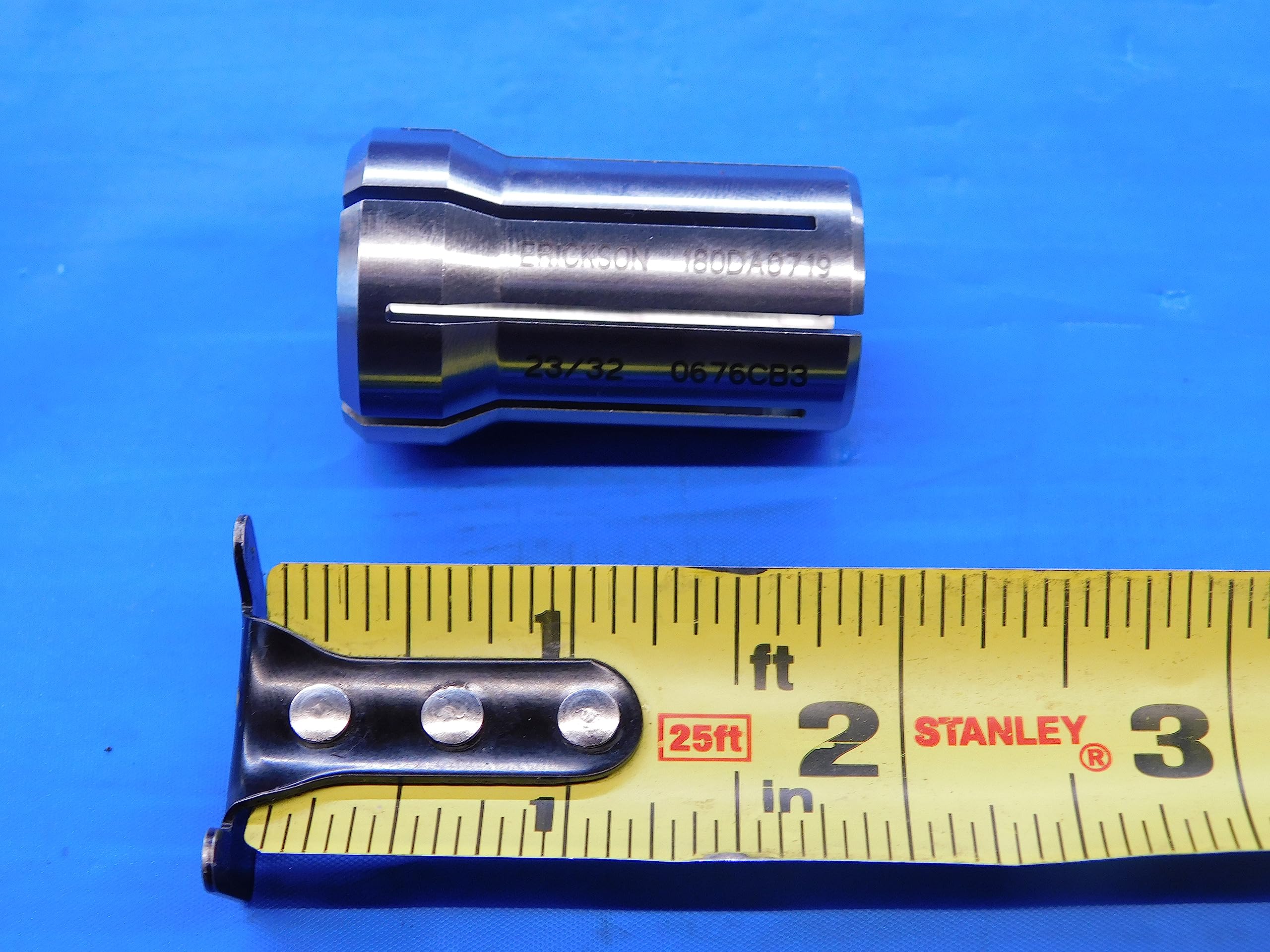 New Erickson DA180 Collet 180DA0719 Size 23/32 .7187 DA 180 KENNAMETAL USA Made - MS6766LVR