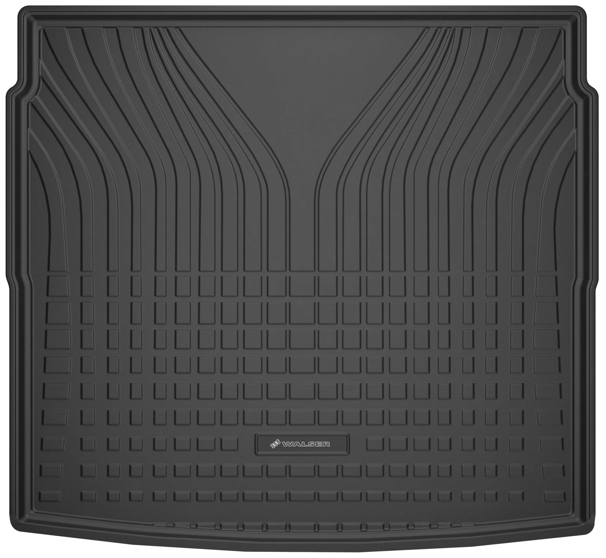 WALSER Premium Kofferraumwanne für Cupra Tavascan (KR1) 03/2024-Heute, oberer Ladeboden, 100% passgenaue Kofferraum Schutzmatte - Made in EU, robuste Antirutschmatte Auto, Antirutschmatte Kofferraum