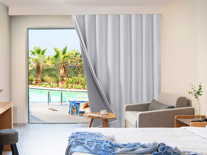 Amazon.com: Deconovo 100% Blackout Patio Door Curtains,Cream,100W