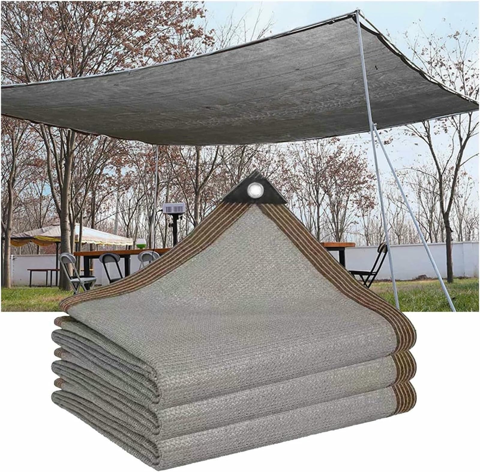 WQPMNYG Shade Cloth for Greenhouses and Plants, Durable Shading Net for Pergolas and Outdoor Spaces