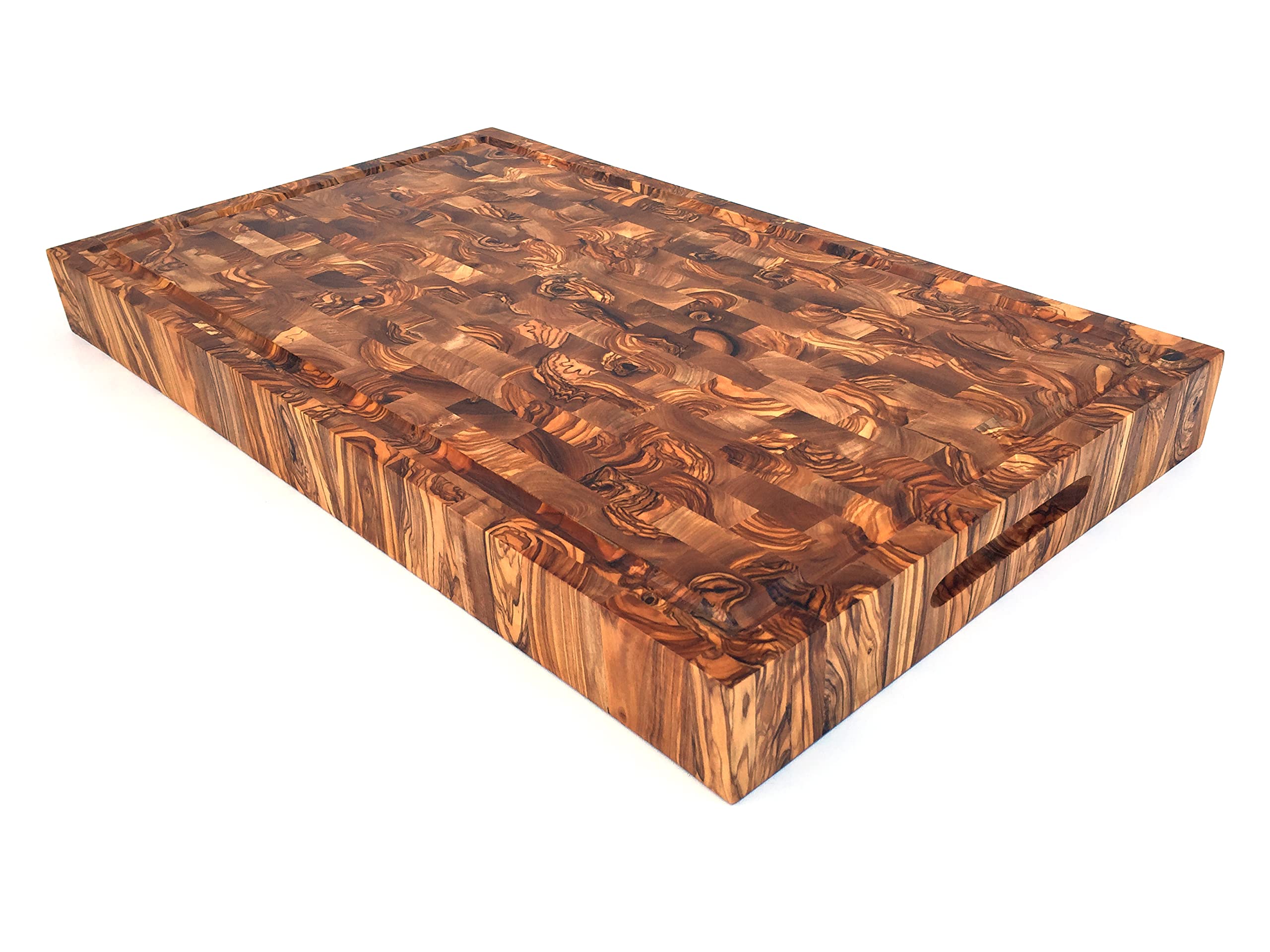 The Bigchef Mosaicmood - Tabla de cortar (rectangular, con surco para jugo, 50 x 30 cm (+/- 1 cm), alta calidad