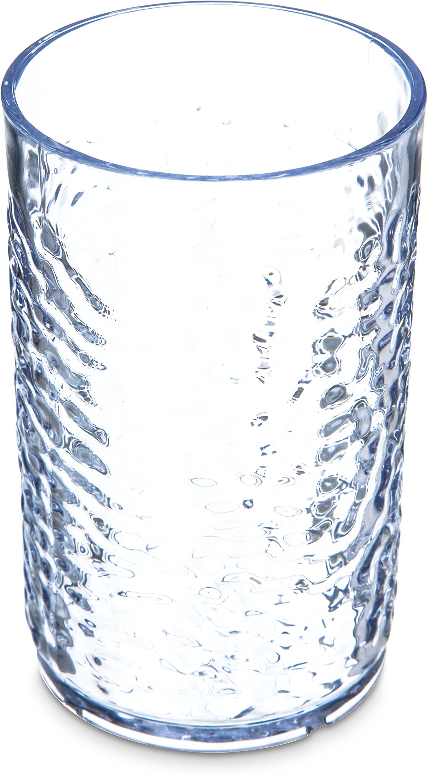 Verre transparent Carlisle Pebble Optic 550907 au design texturé haut de gamme en lot de 24