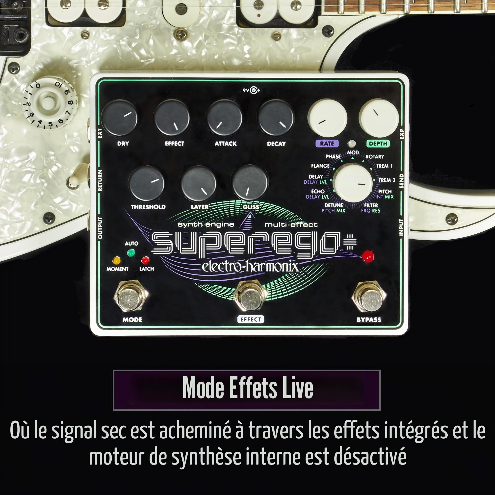 Electro Harmonix Superego+ - Effet pour Guitares