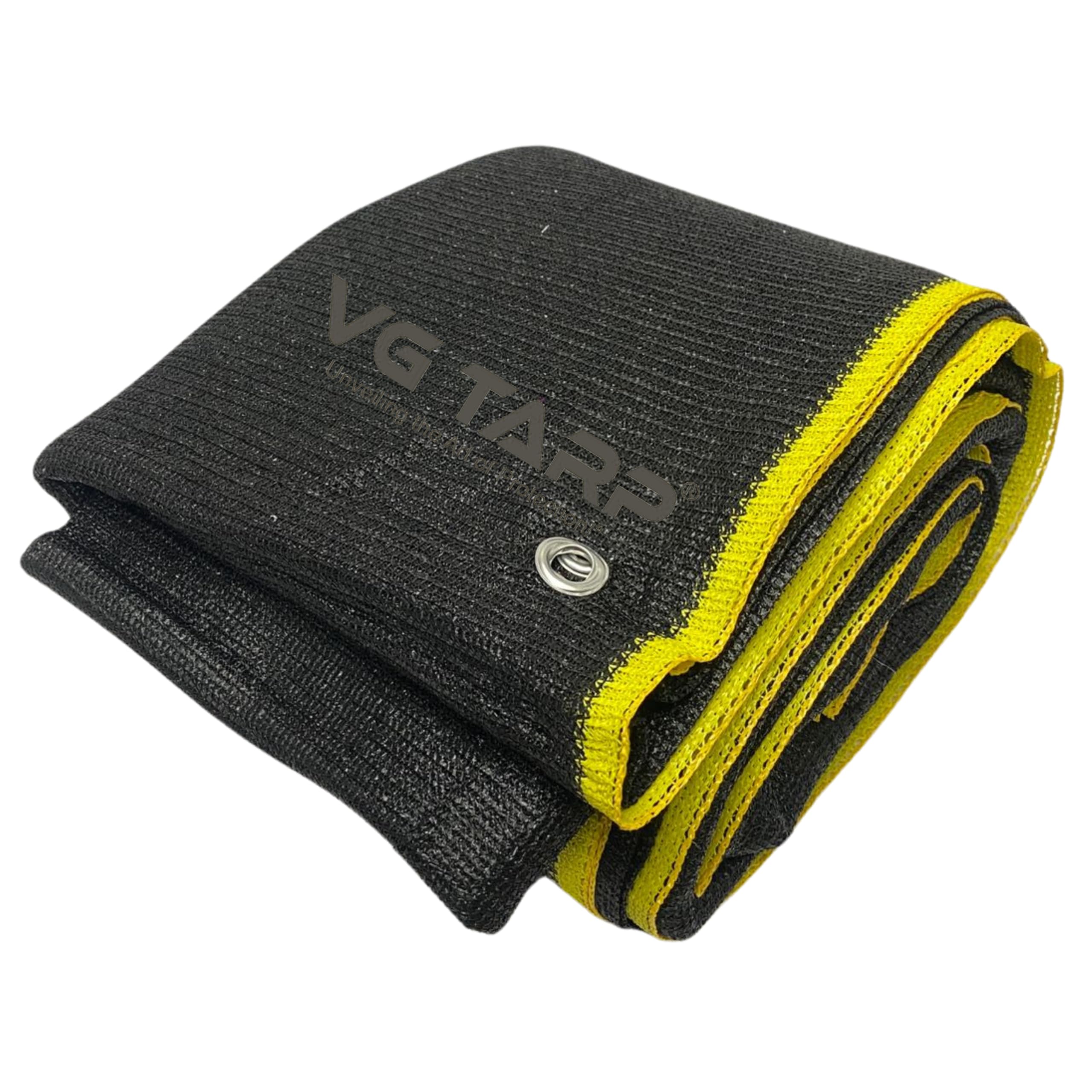 VG TARP Black Shade Net 90% UV Protected for Terrace, Garden, Greenhouse, Balcony & Multipurpose Gardening | Durable Sun Protection Net for Plants & Outdoor Use | Size 10FTX16FT