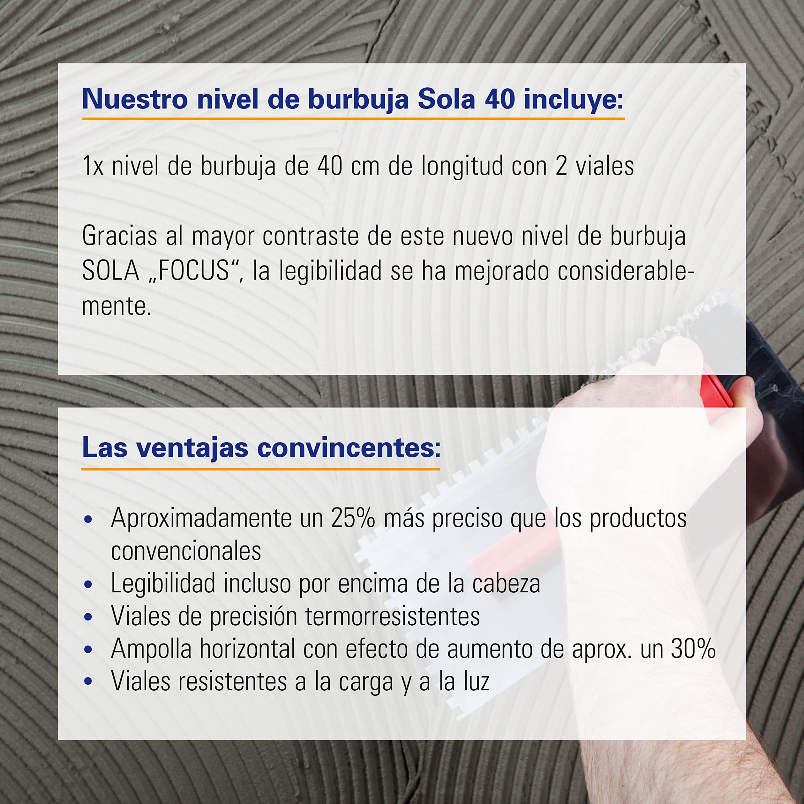 Karl Dahm Sola Nivel de Burbuja – 40cm I Preciso Nivelador de Burbuja en Aluminio Robusto I Herramienta de Medición Profesional con Diseño Mejorado – 11290
