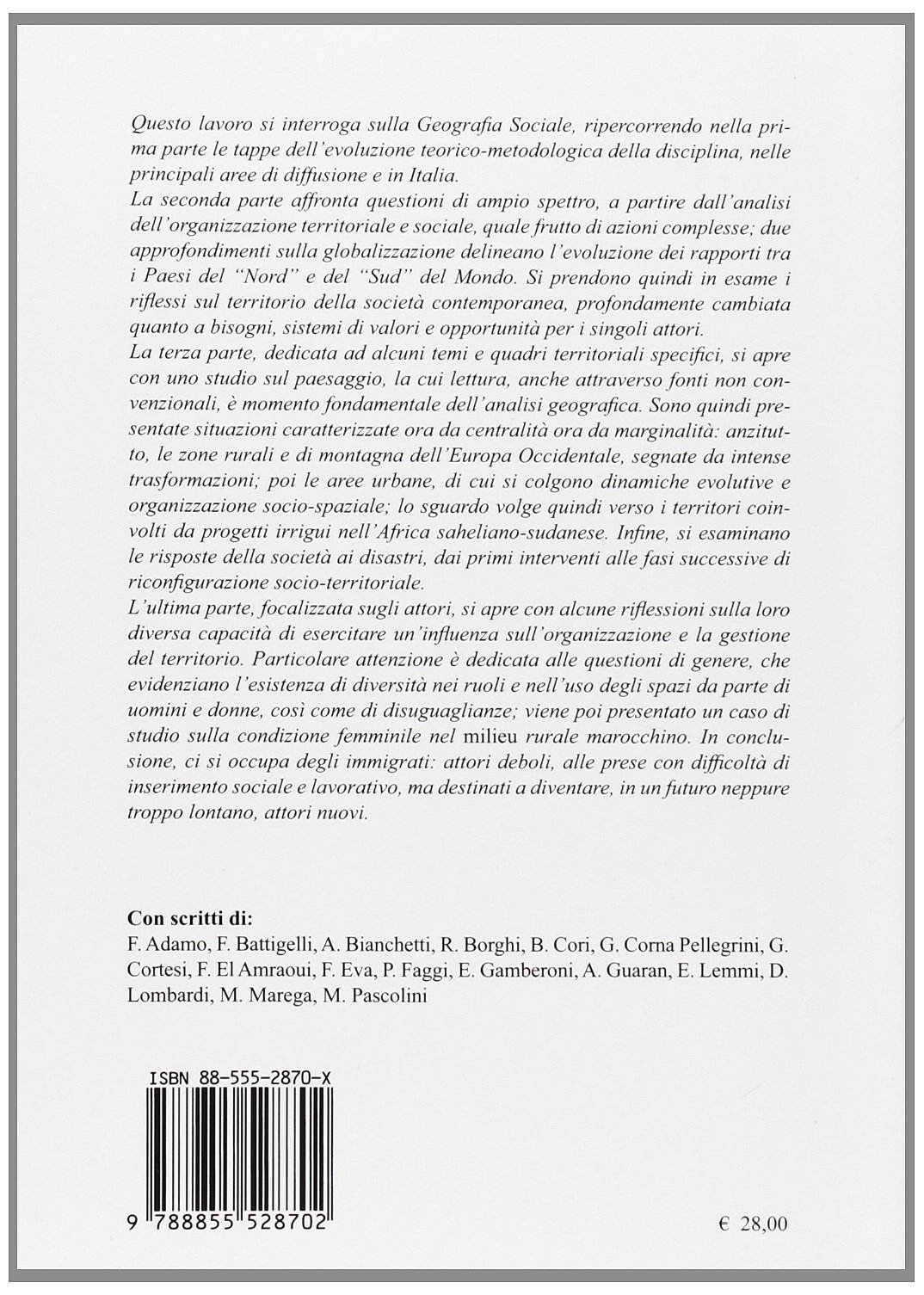Percorsi di geografia sociale