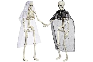 Wtosuhe Skeleton Decorations Bride and Groom Halloween Decorations