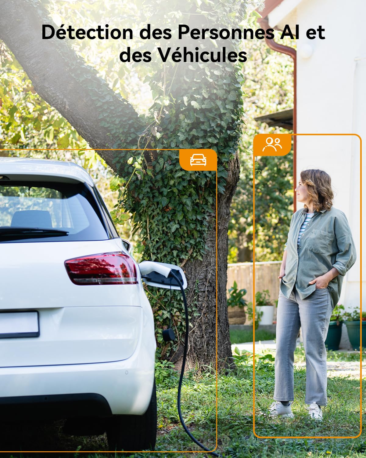 Imou Ampoule Camera Surveillance WiFi Exterieure sans Fil 2K(3MP), PTZ Caméra Extérieure IP, Détection de Personne AI, Suivi Intelligent, Vision Nocturne Couleur 30M, Audio Bidirectionnel