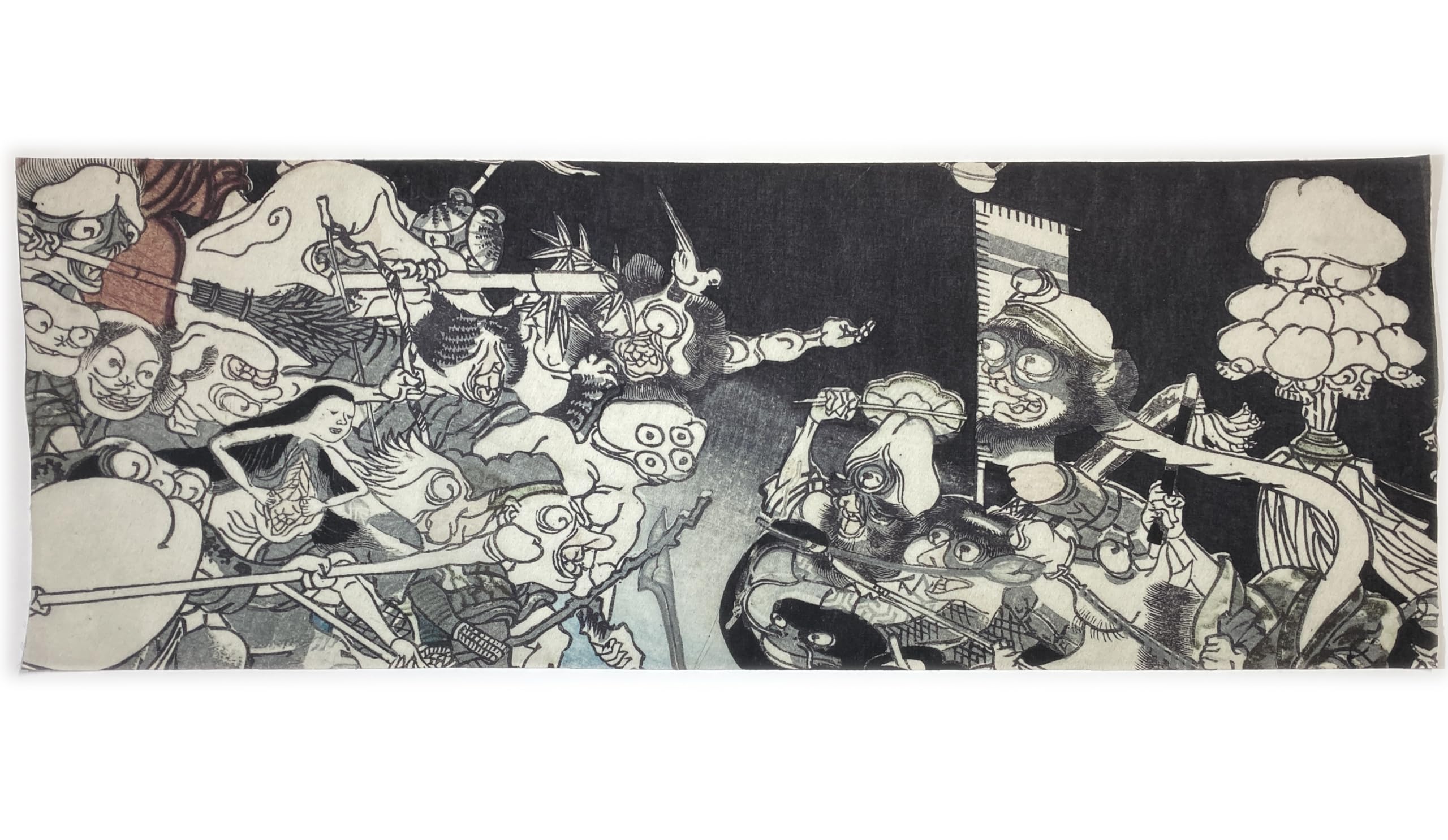 歌川国芳画「花結色陰吉巻之下」彩色木版図5図入り 1冊|春画 艶本 和本