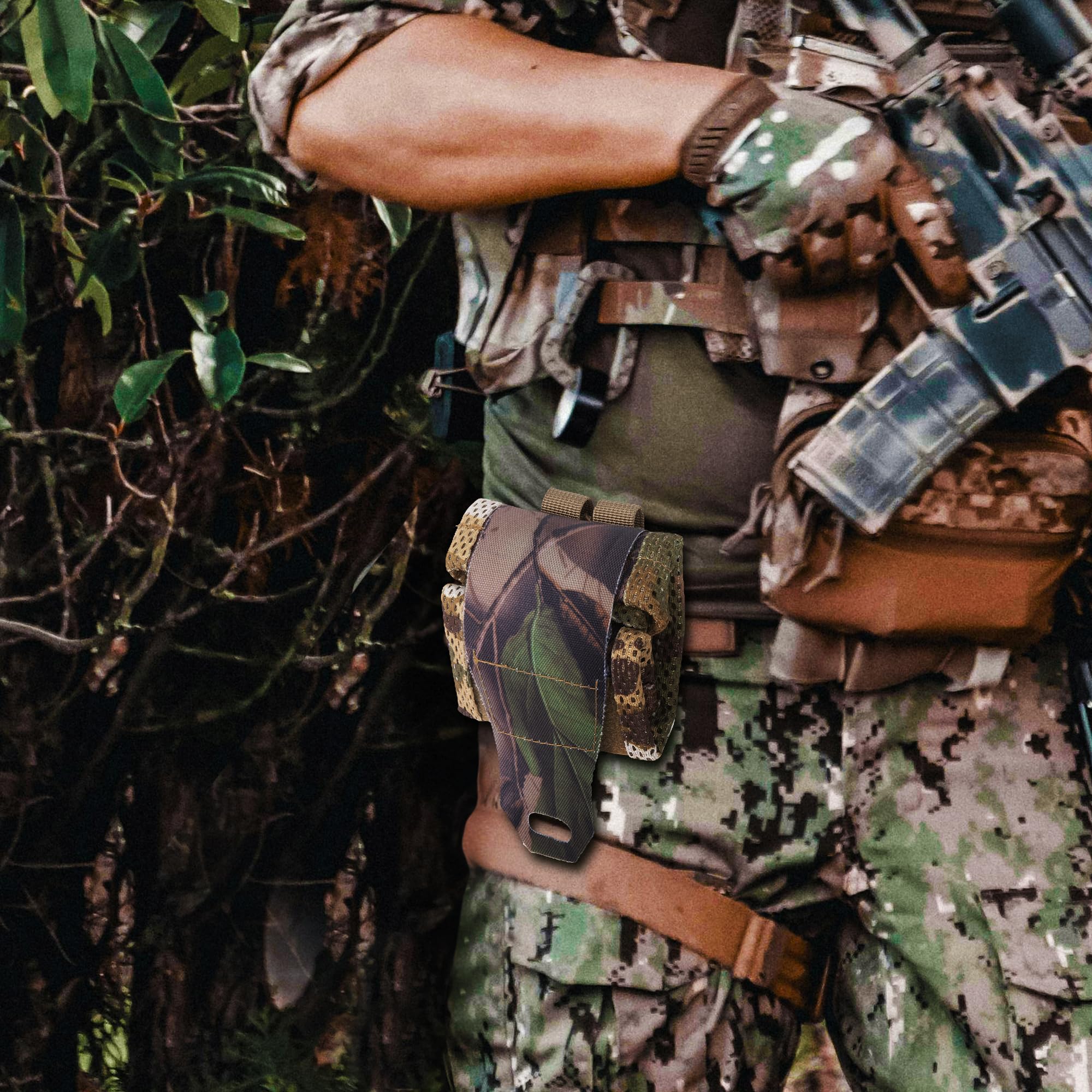 Lightweight UIIHUNT Dump Pouch With Drawstring For Saddle Hunting