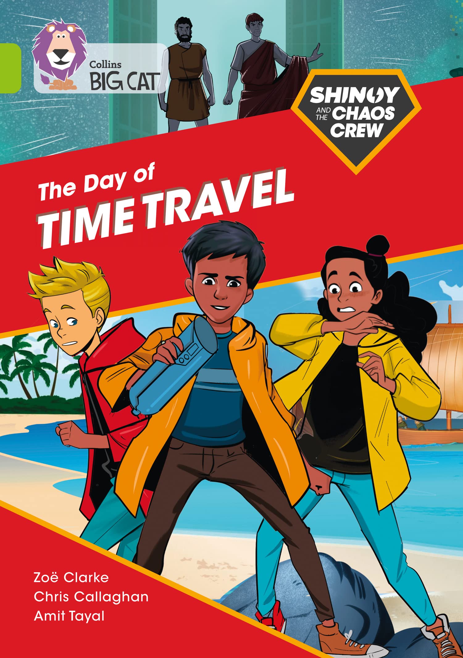 Shinoy and the Chaos Crew The Day of Time Travel by Chris Callaghan PAPERBACK