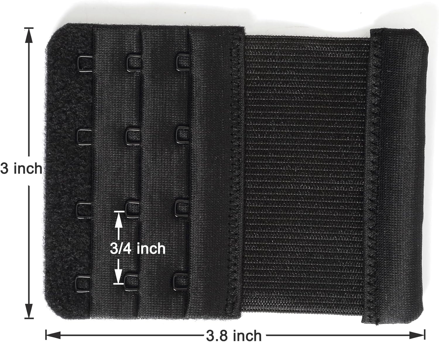 Estensori Reggiseno 4 Pezzi - Ganci In Acciaio Inox Per Maggiore Comfort E Vestibilità - Foto 4