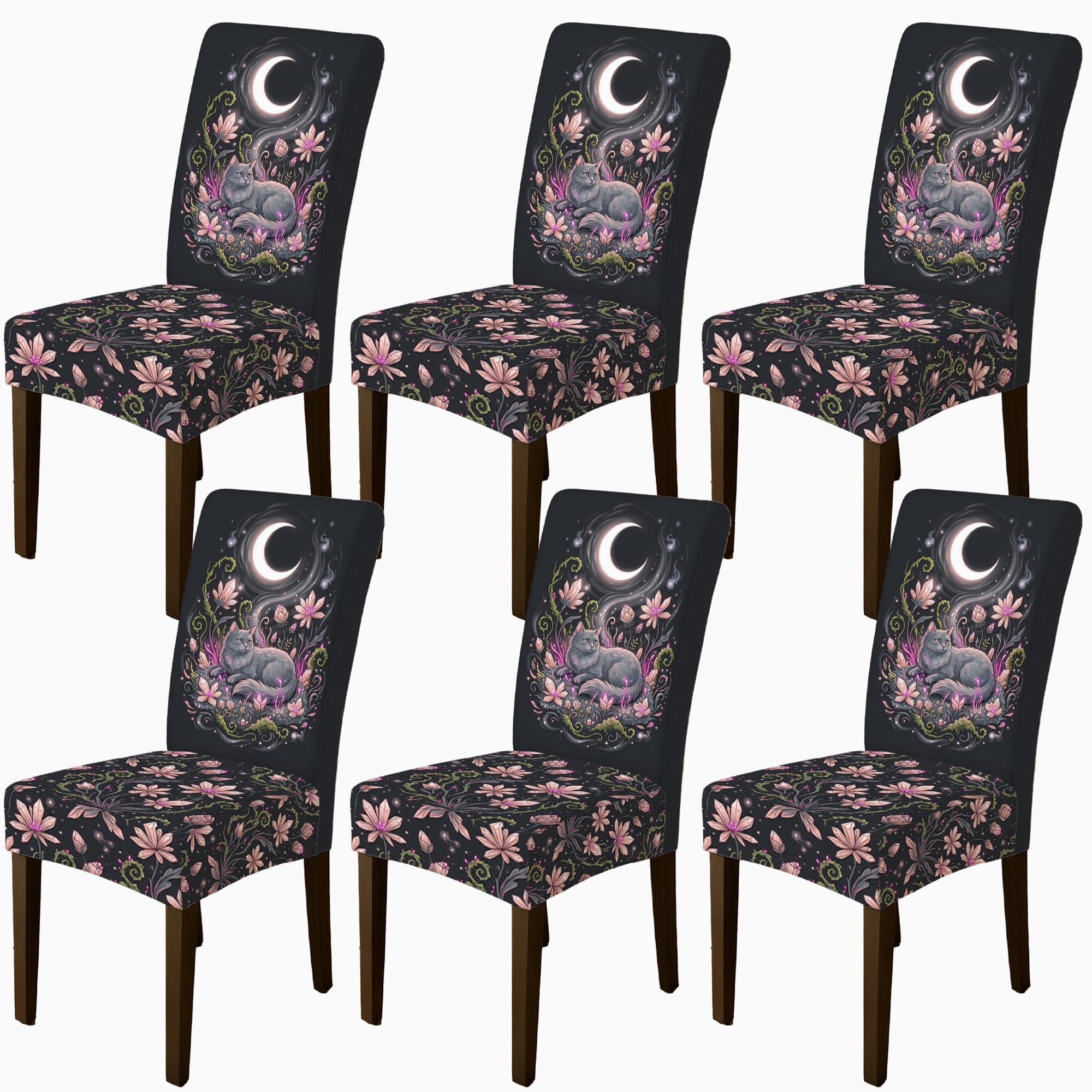 Housses de chaise chat noir pour sublimer votre salle à manger et cuisine