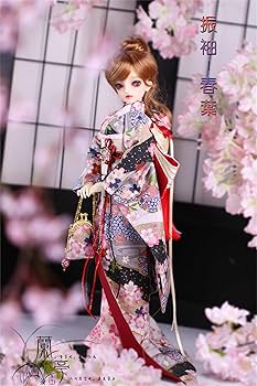 A85 BJD 1/3 ドール 衣装 和服 花魁 8点セット ハンドメイド A85 BJD 1/3 ドール 衣装 和服 花魁 8点セット ハンドメイド