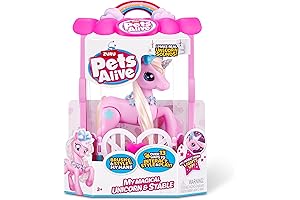My Magical Unicorn and Stable Battery Powered Interactive Robotic Toy Playset by ZURU