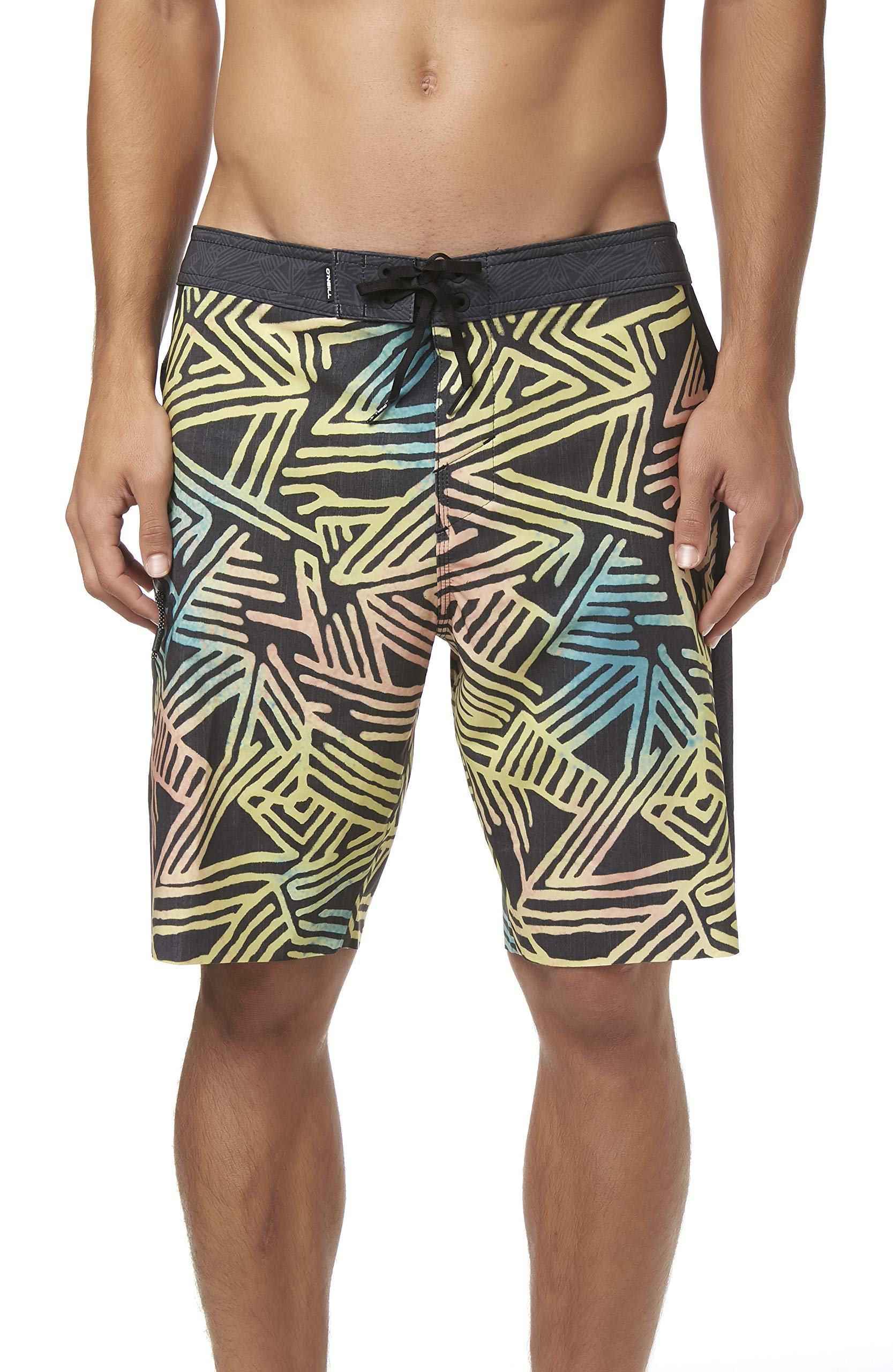 O'NEILL Men's Water Resistant Hyperfreak Stretch Swim Boardshort 20 Inch Outseam