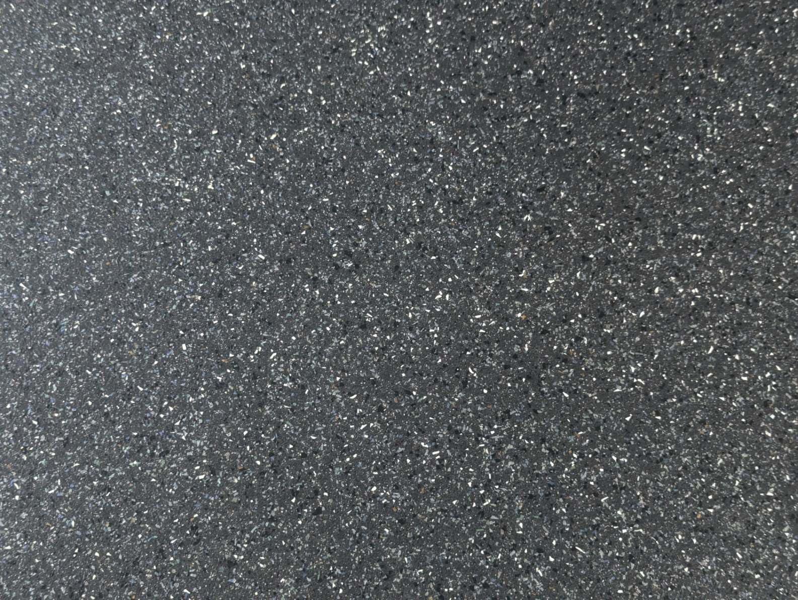 PVC Bodenbelag Vinylboden in gesprenkelter Steinoptik anthrazit für Gewerbe Industrie, Zuschnitt (2m breit / 3m lang)